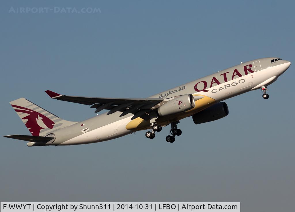F-WWYT, 2014 Airbus A330-243F C/N 1578, C/n 1578 - To be A7-AFF