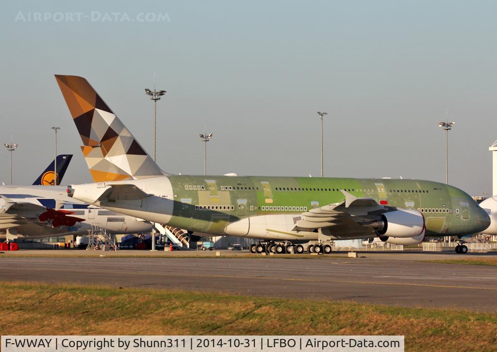 F-WWAY, 2014 Airbus A380-861 C/N 0176, C/n 0176 - For Etihad Airways
