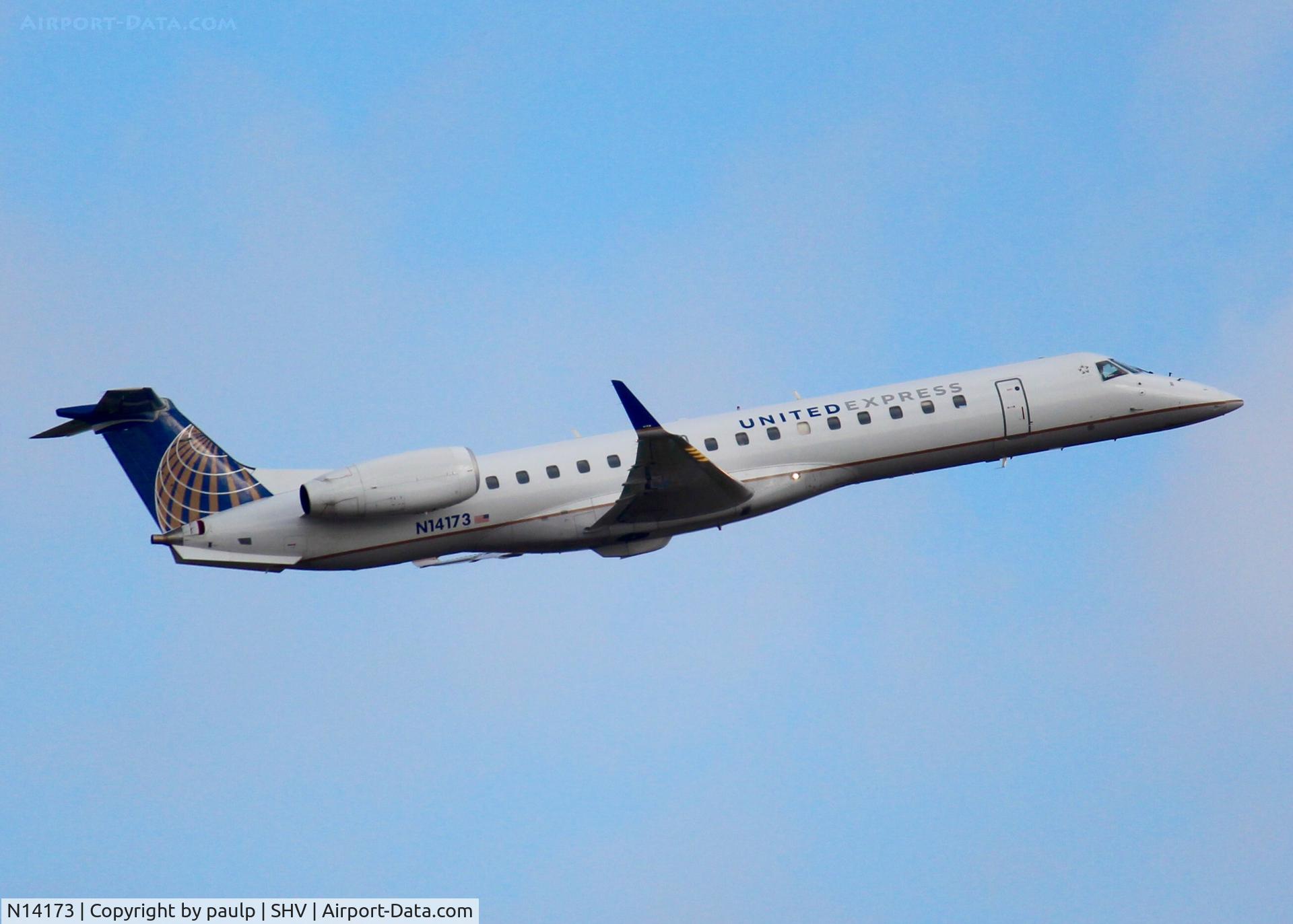 N14173, 2004 Embraer ERJ-145XR (EMB-145XR) C/N 14500872, At Shreveport Regional.