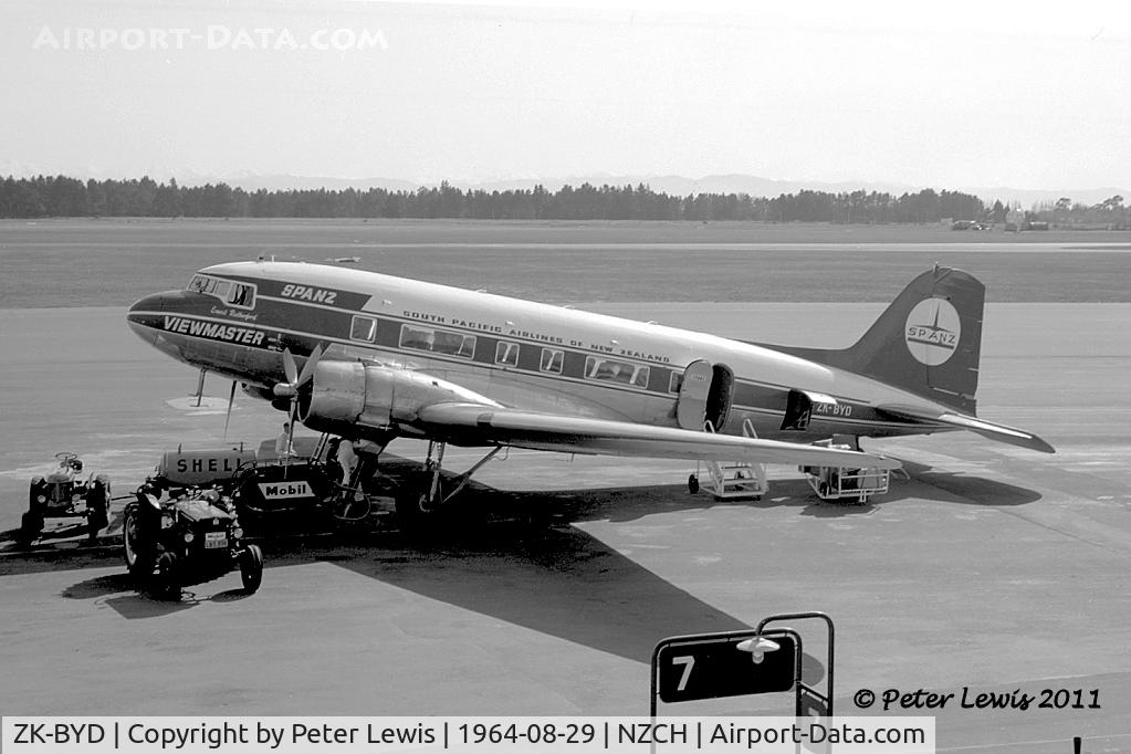 ZK-BYD, 1943 Douglas C-47A Skytrain C/N 13906, South Pacific Airlines of NZ Ltd., Auckland