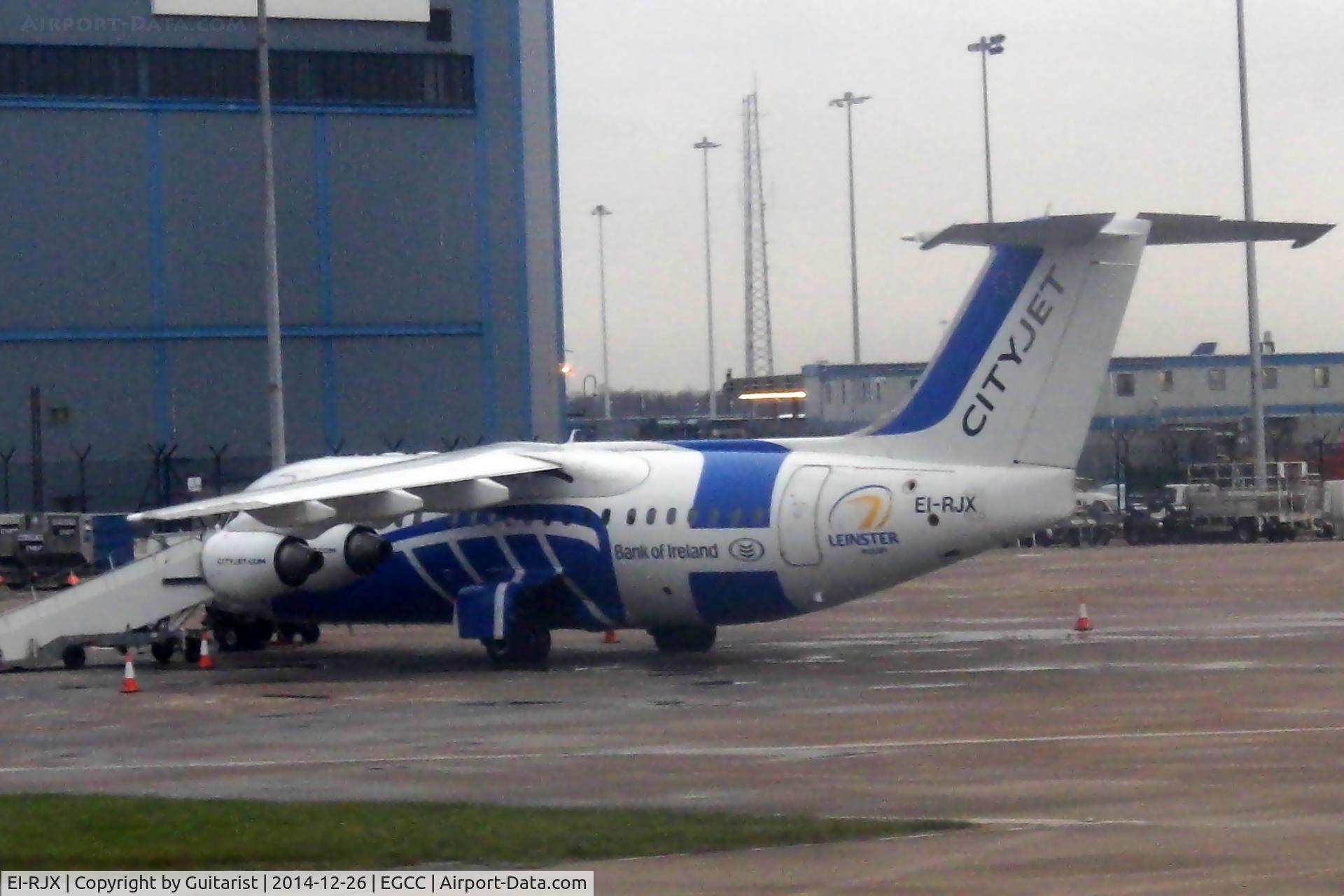EI-RJX, 2000 BAe Systems Avro 146-RJ85A C/N E.2372, At Manchester