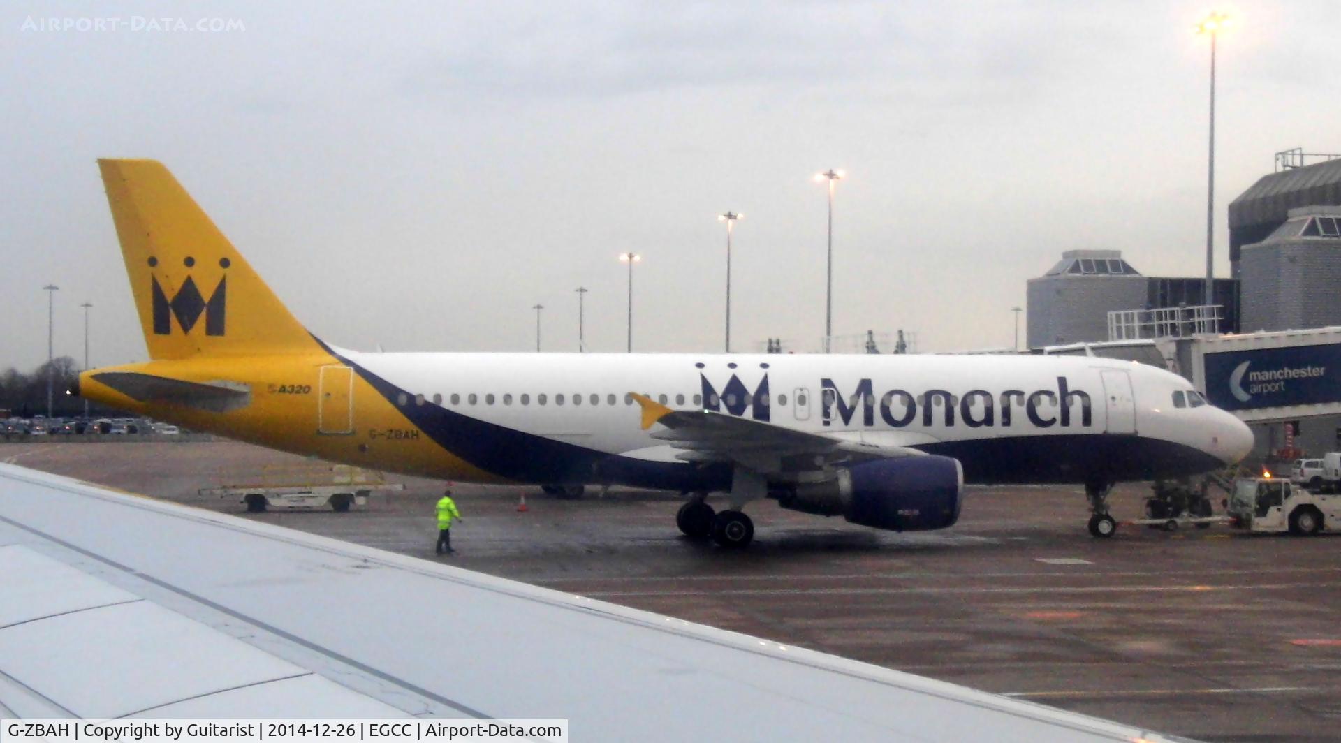 G-ZBAH, 2001 Airbus A320-214 C/N 1413, At Manchester