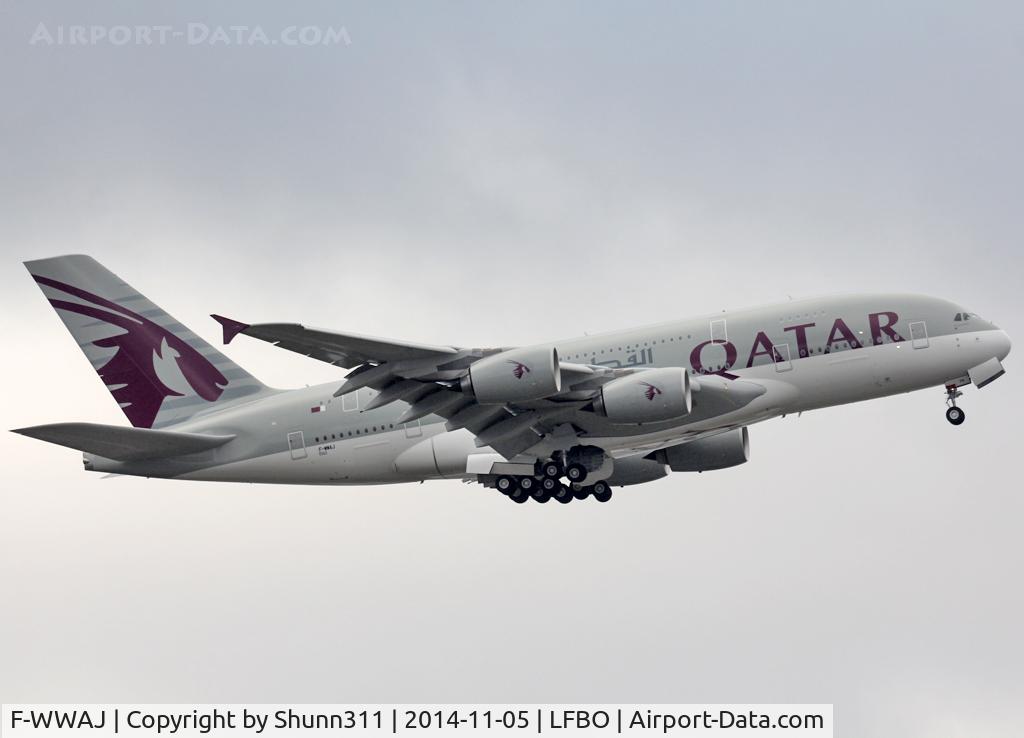 F-WWAJ, 2013 Airbus A380-861 C/N 143, C/n 0143 - To be A7-APB