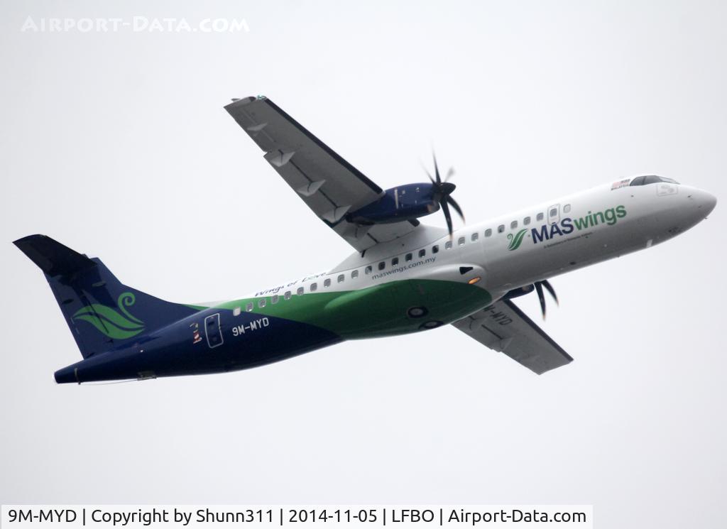 9M-MYD, 2014 ATR 72-600 C/N 1187, Delivery day...