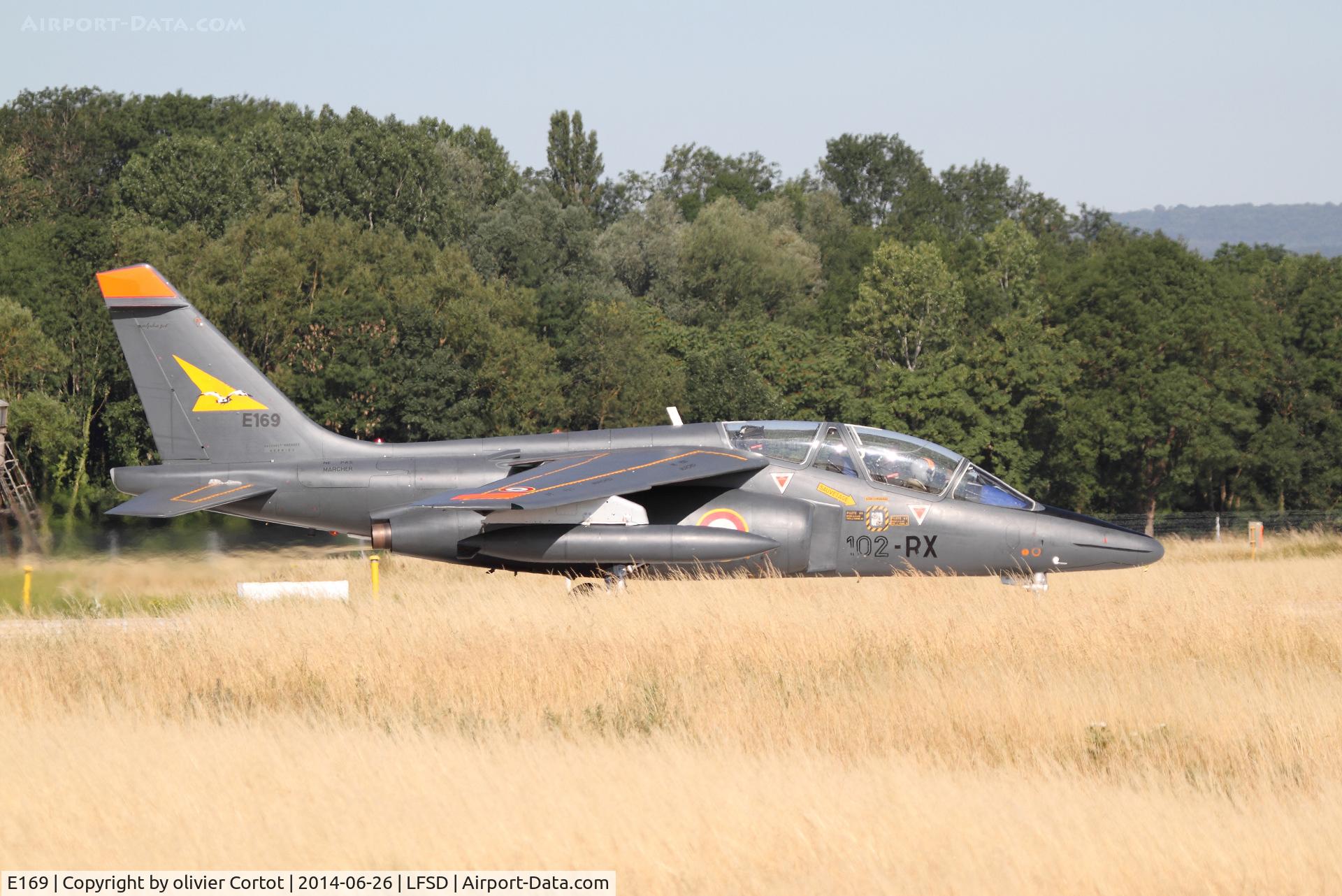 E169, Dassault-Dornier Alpha Jet E C/N E169, BA 102 last flight