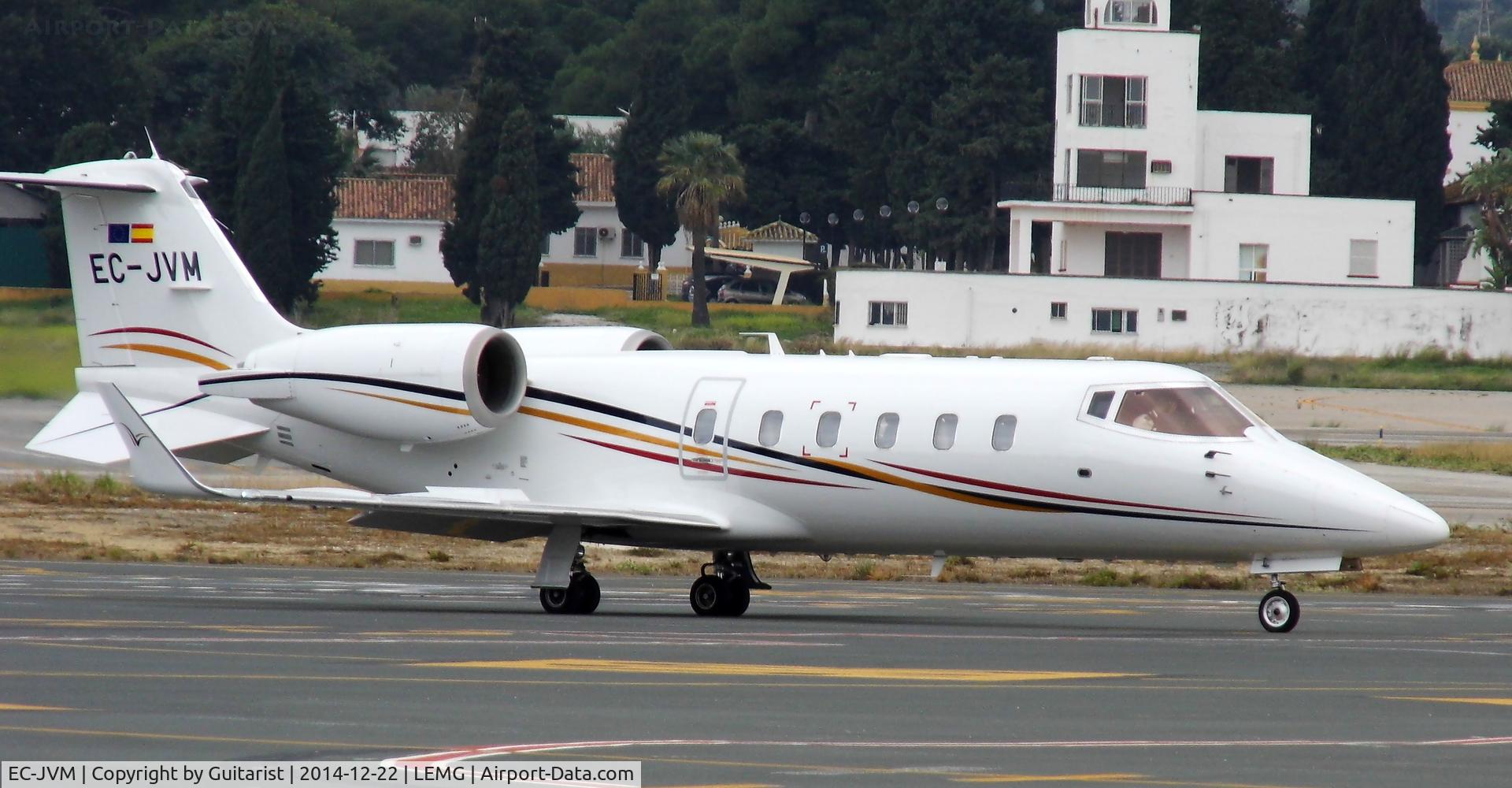 EC-JVM, 1999 Learjet 60 C/N 60-161, On the GA at Malaga