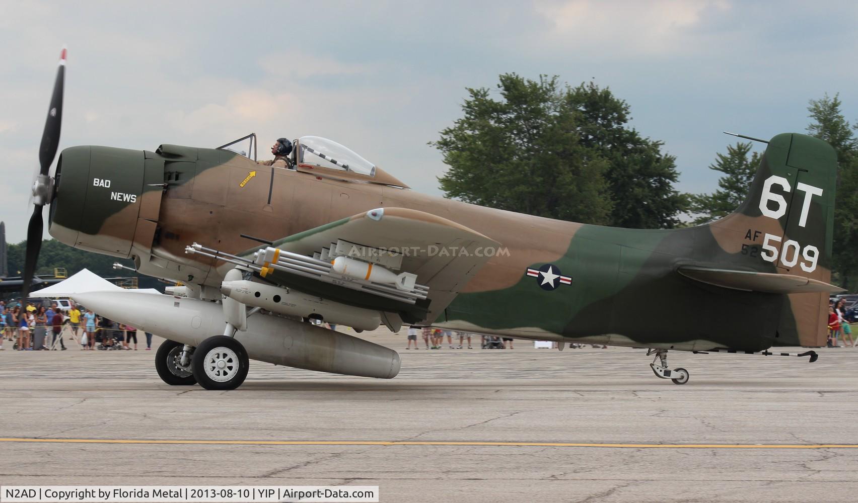 N2AD, 1947 Douglas AD-1 Skyraider C/N 09257/2085, AD-1 Skyraider