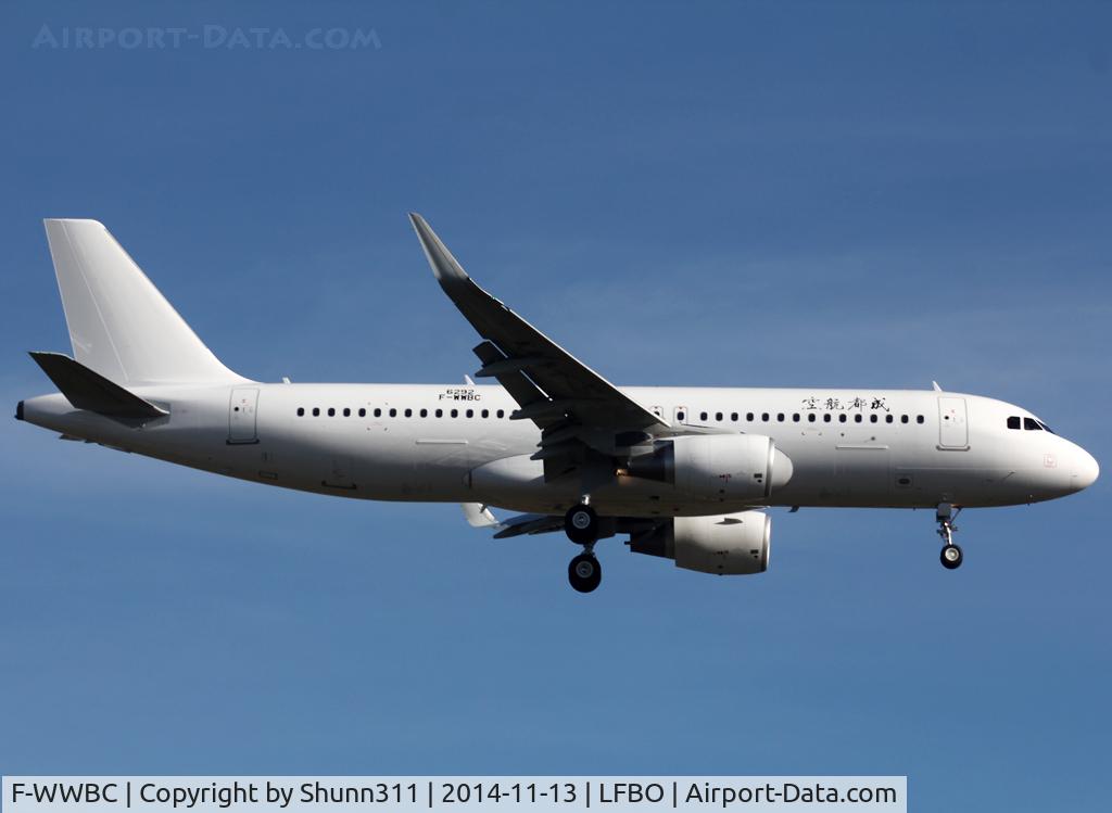 F-WWBC, 2014 Airbus A320-214 C/N 6292, C/n 6292 - To be B-1632