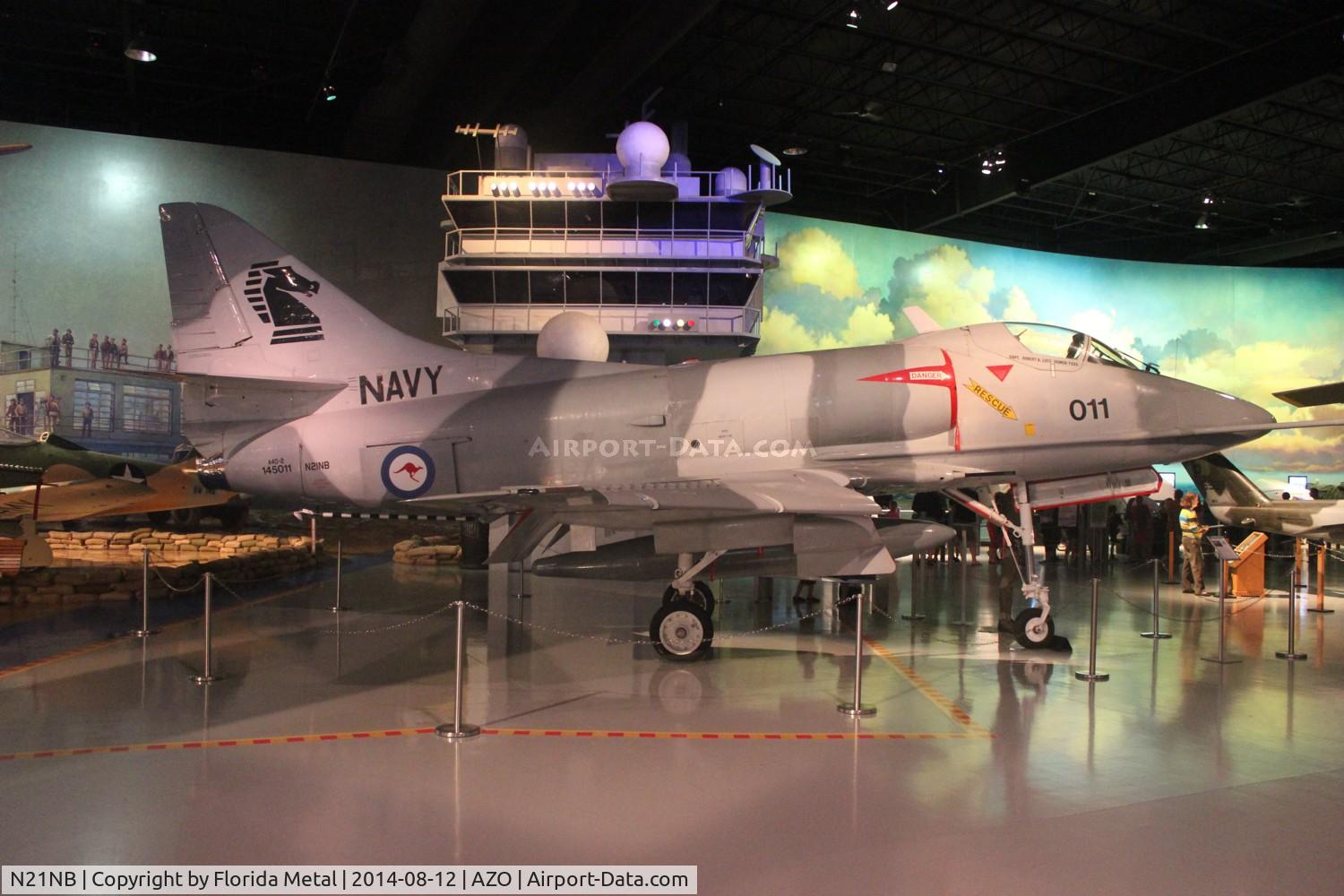 N21NB, 1959 Douglas A-4B Skyhawk (A4D-2) C/N 12257, A-4B Skyhawk