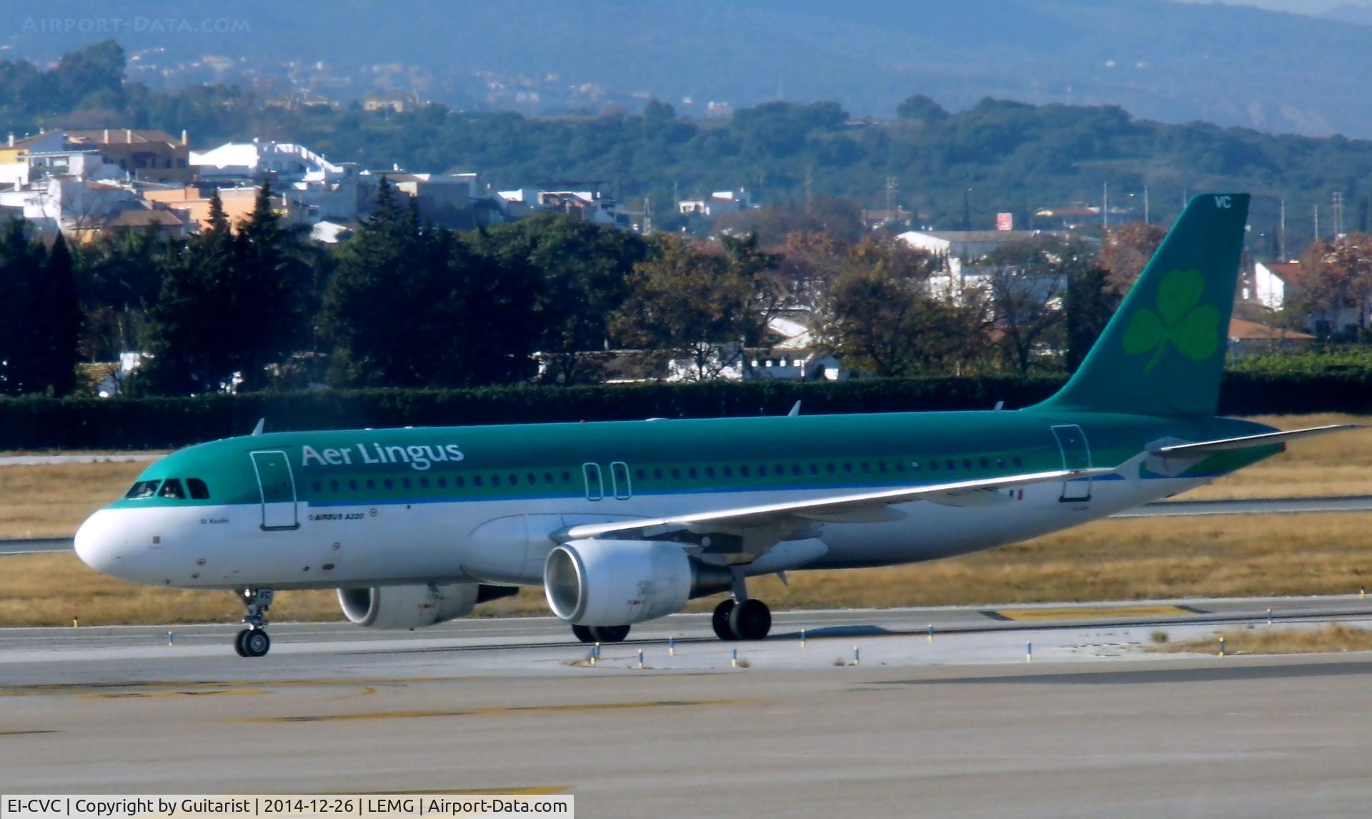 EI-CVC, 2001 Airbus A320-214 C/N 1443, Malaga arrival