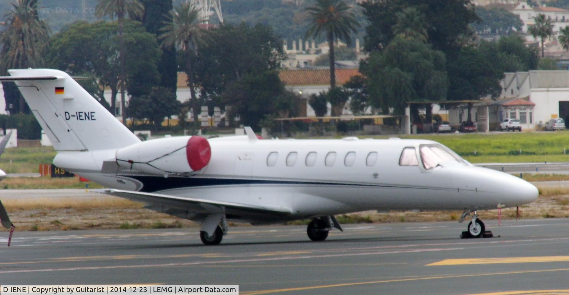 D-IENE, 2012 Cessna 525A Citation Jet CJ2 C/N 525A-0501, On the GA at Malaga