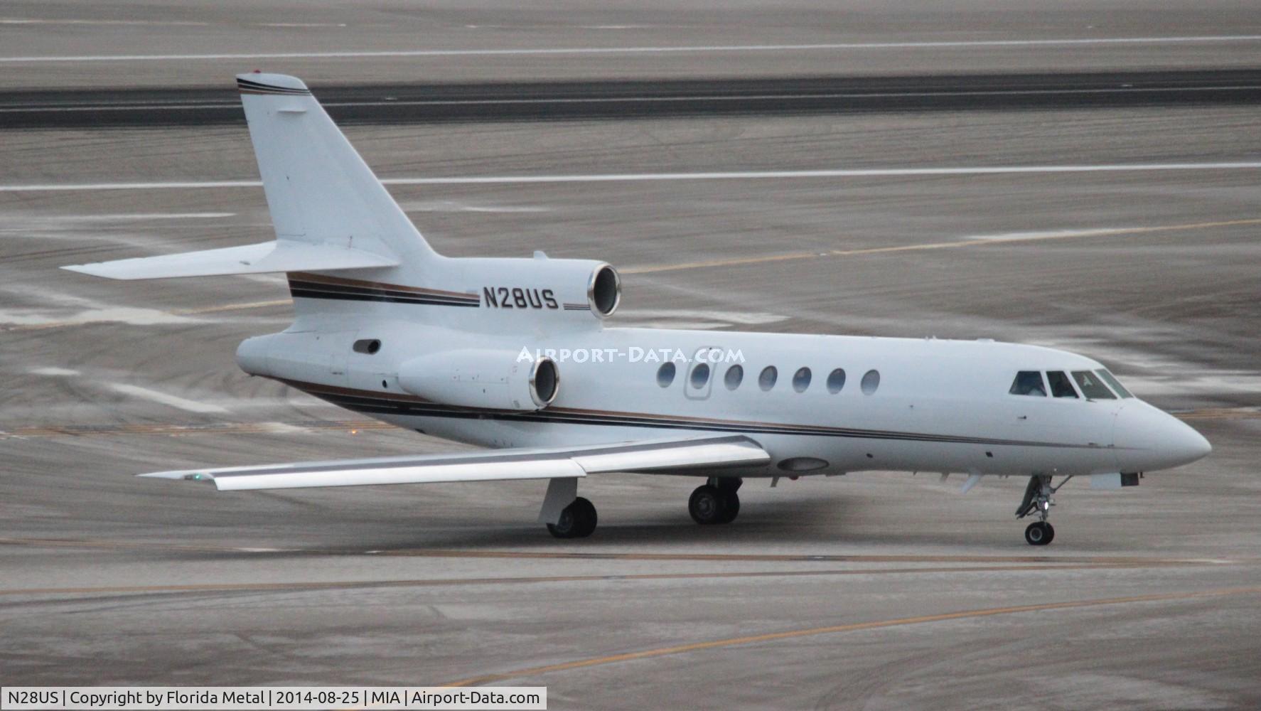 N28US, 1993 Dassault Falcon 50 C/N 242, Falcon 50