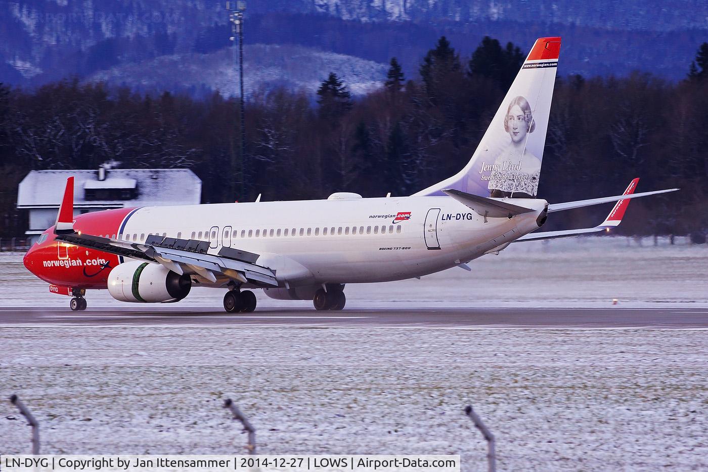LN-DYG, 2010 Boeing 737-8JP C/N 39165, ln-dyg