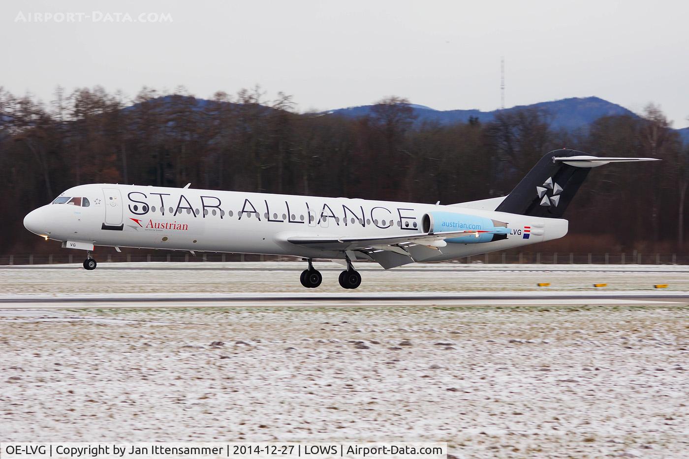 OE-LVG, 1994 Fokker 100 (F-28-0100) C/N 11520, oe-lvg