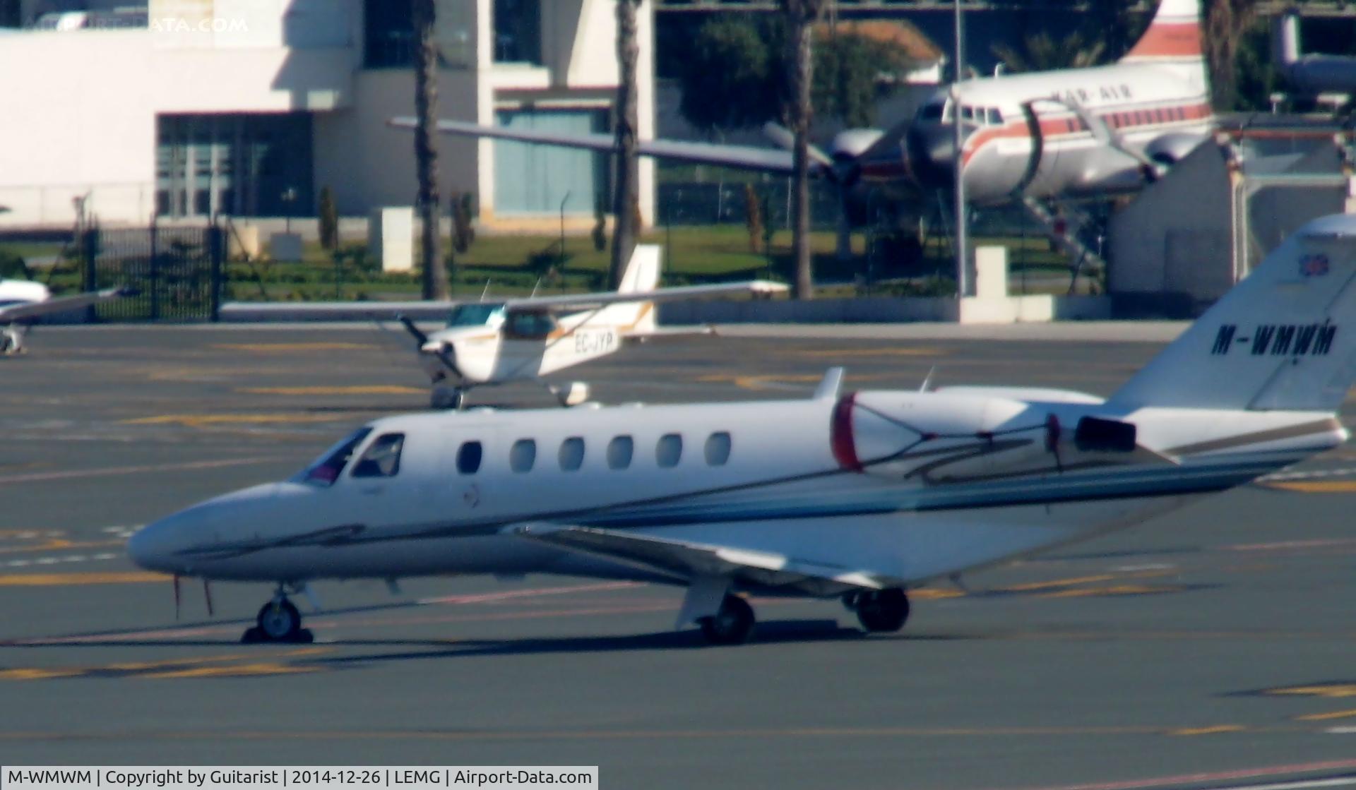 M-WMWM, 2002 Cessna 525A CitationJet CJ2 C/N 525A-0113, On the GA at Malaga