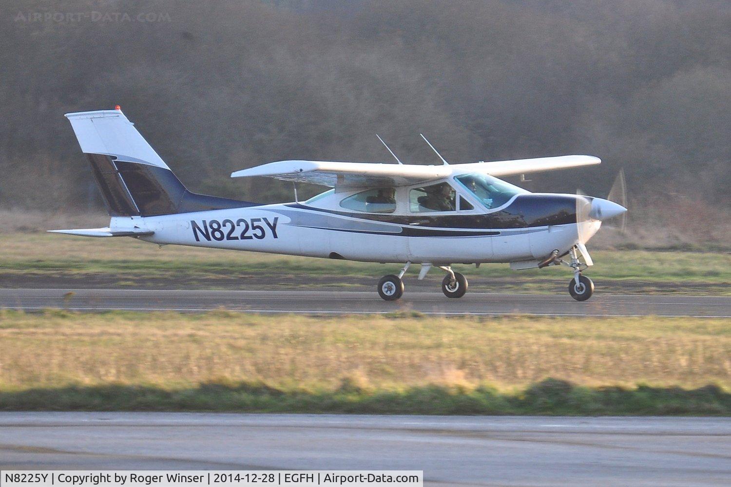 N8225Y, 1977 Cessna 177RG Cardinal C/N 177RG1247, Visiting Cessna Cardinal departing Runway 28.