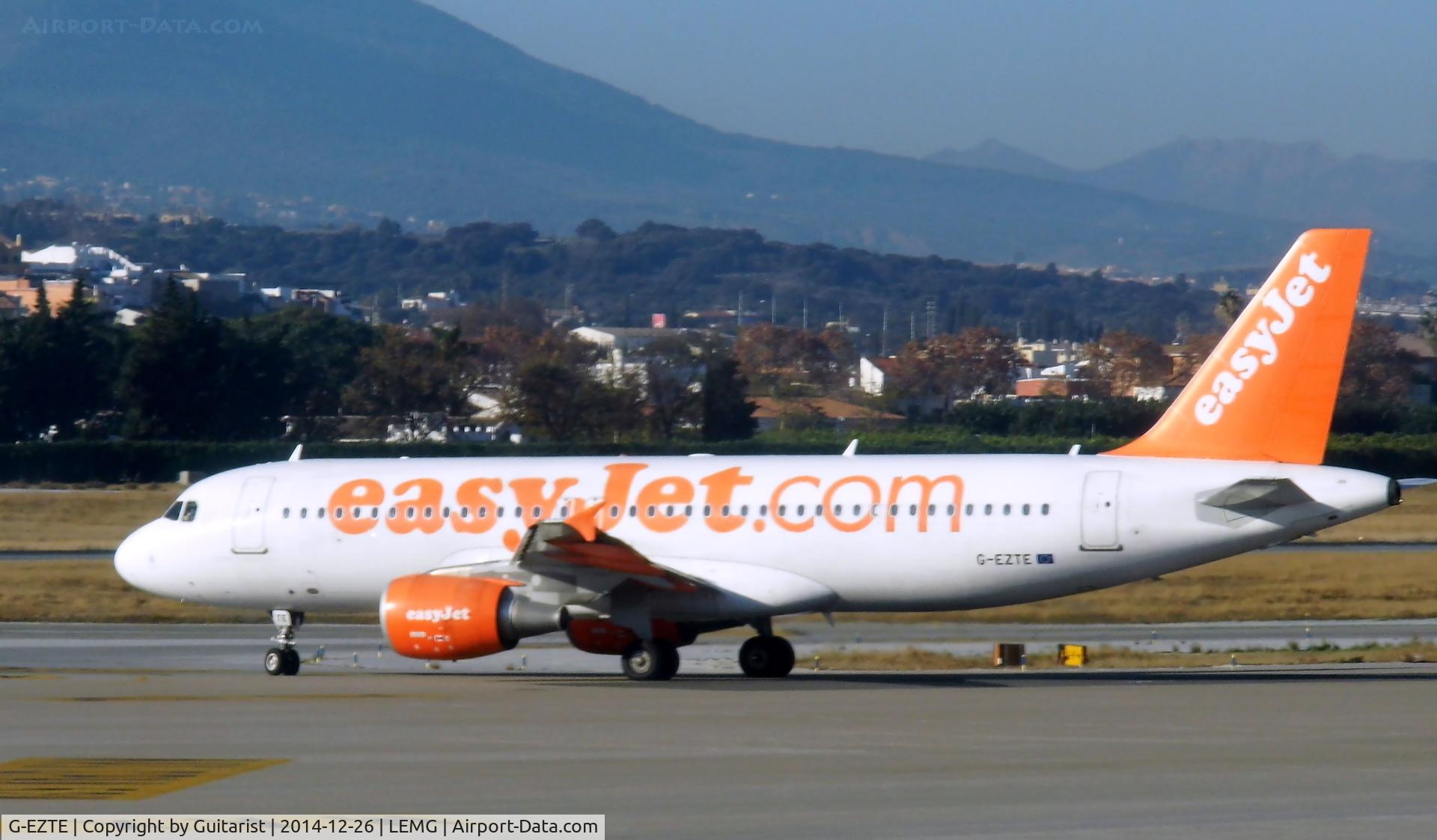 G-EZTE, 2009 Airbus A320-214 C/N 3913, Malaga arrival
