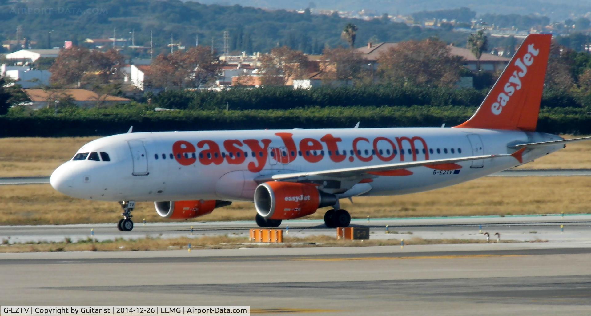 G-EZTV, 2010 Airbus A320-214 C/N 4234, Malaga arrival