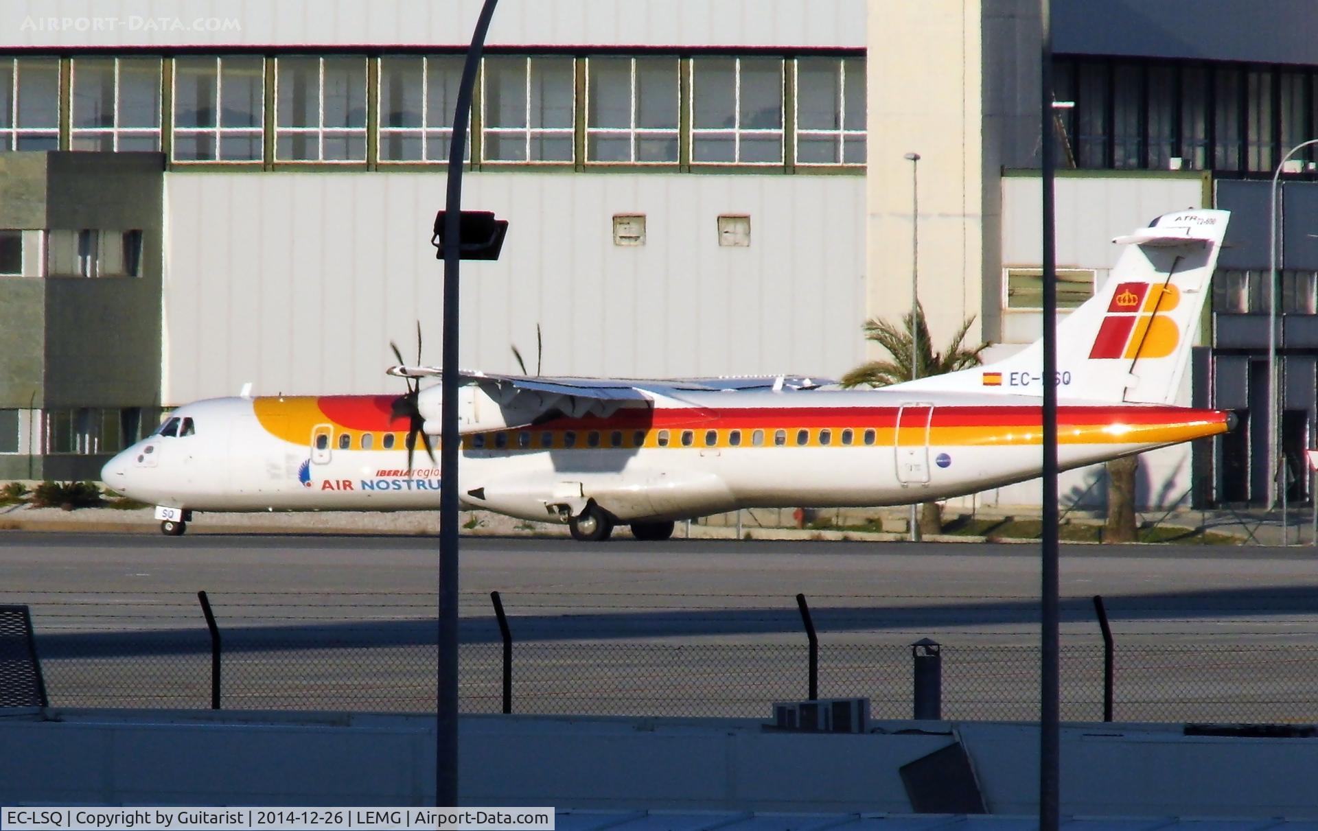 EC-LSQ, 2012 ATR 72-212A C/N 1041, Off the steps up to the departure hall