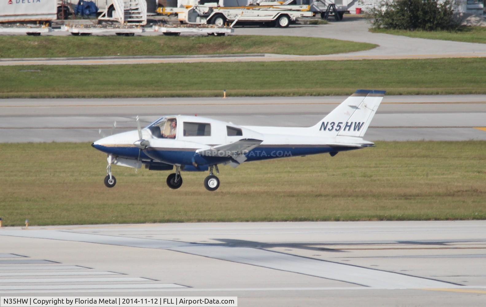 N35HW, 1969 Beagle B-206 Series 2 C/N B072, Beagle B-206