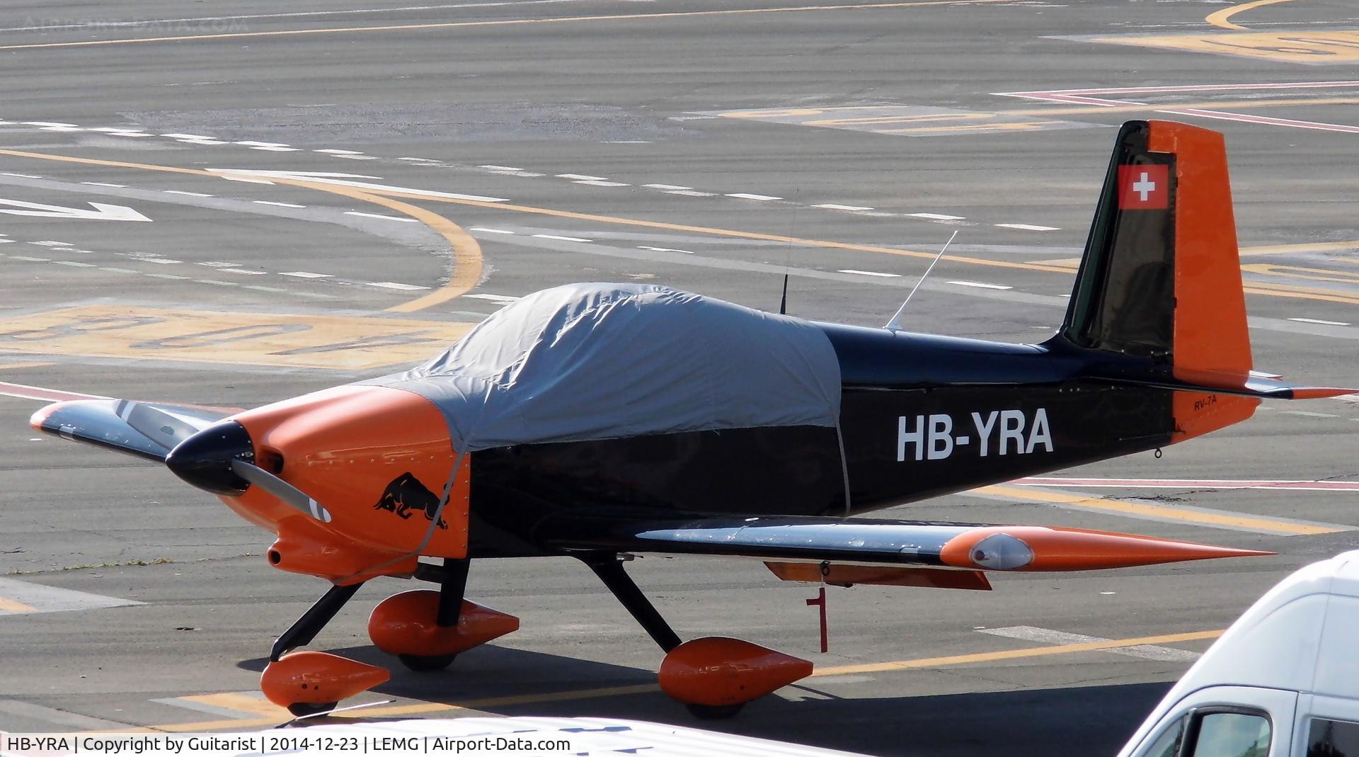 HB-YRA, 2011 Vans RV-7A C/N 73067, HB-YRA a homebuilt Vans RV-7A.