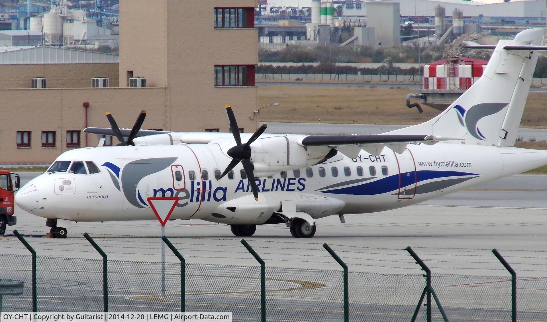OY-CHT, 1988 ATR 42-312 C/N 080, This old girl has had a few owners