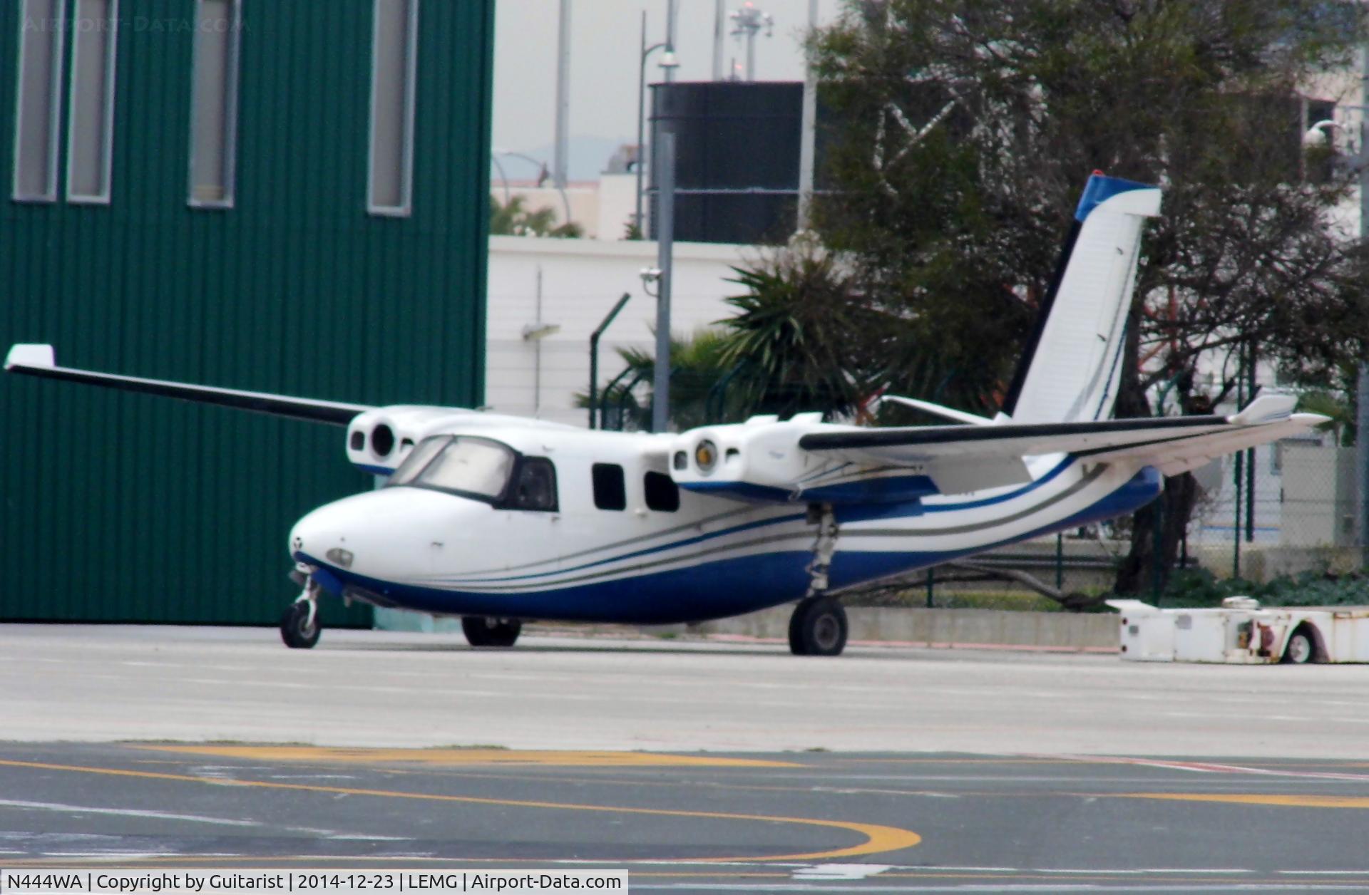 N444WA, Aero Commander 500-A C/N 500A-1272-95, This aeroplane hasn't moved in 4 years