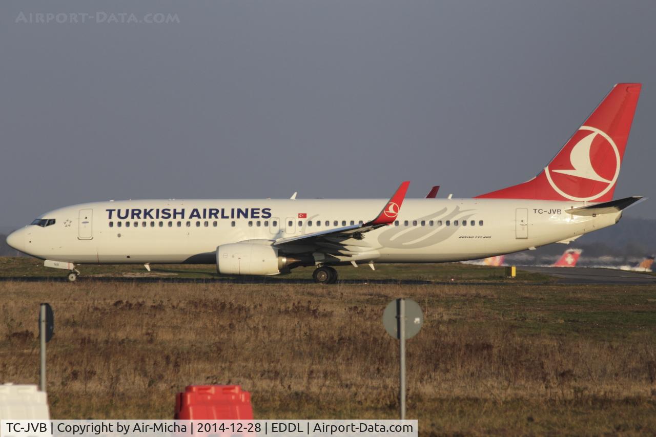TC-JVB, 2014 Boeing 737-8F2 C/N 40990, Turkish Airlines