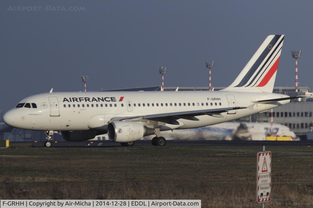 F-GRHH, 1999 Airbus A319-111 C/N 1151, Air France