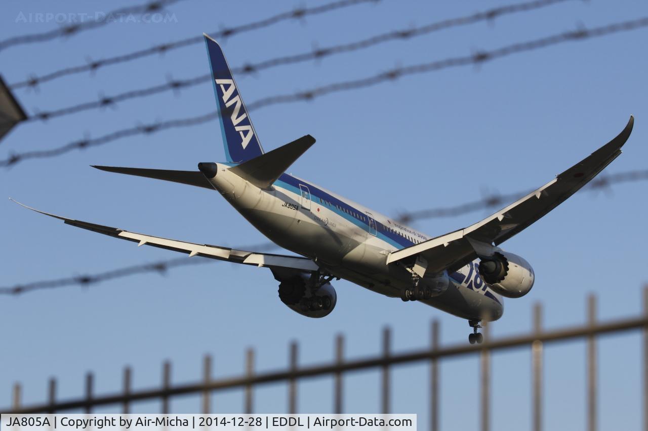 JA805A, 2010 Boeing 787-8 Dreamliner C/N 34514, ANA All Nippon Airways