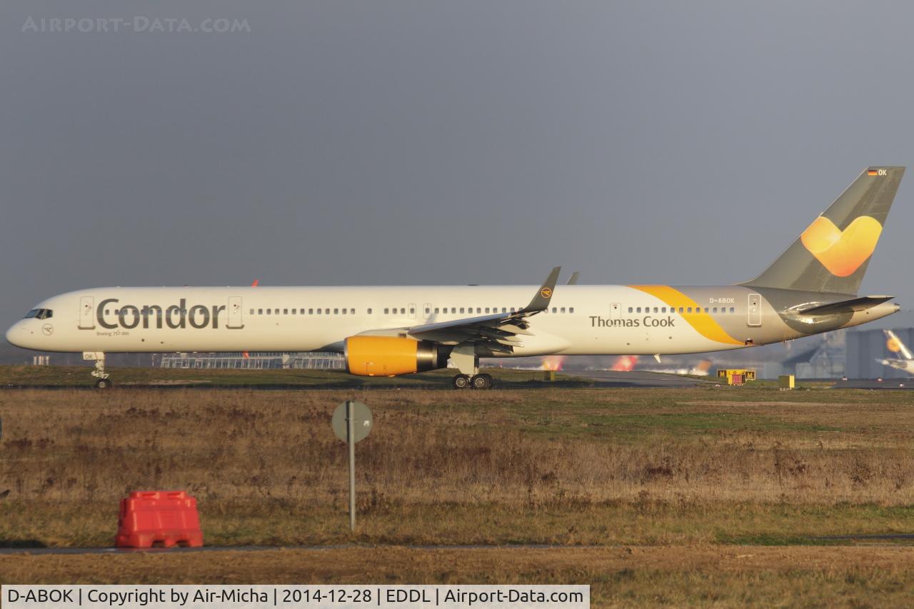 D-ABOK, 2000 Boeing 757-330 C/N 29020, Condor