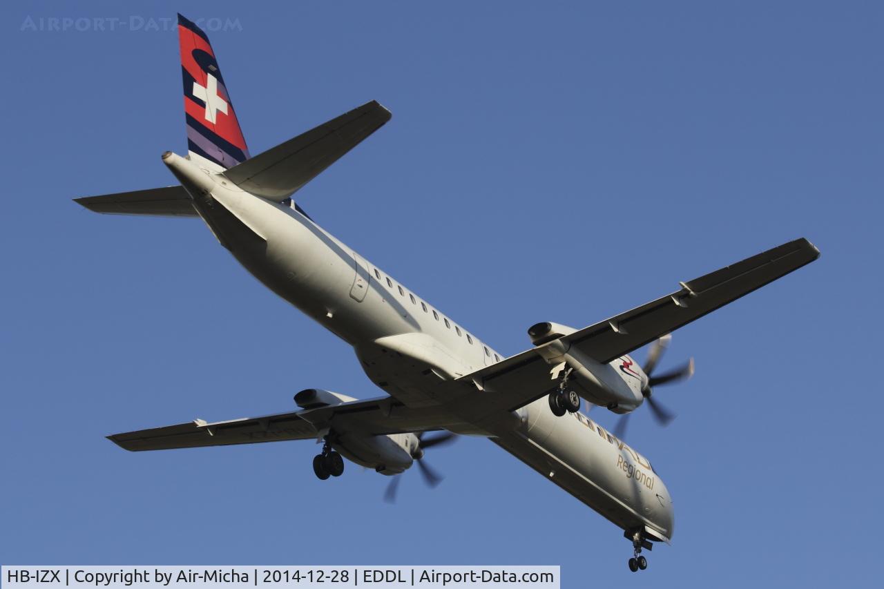 HB-IZX, 1996 Saab 2000 C/N 2000-041, Etihad Regional