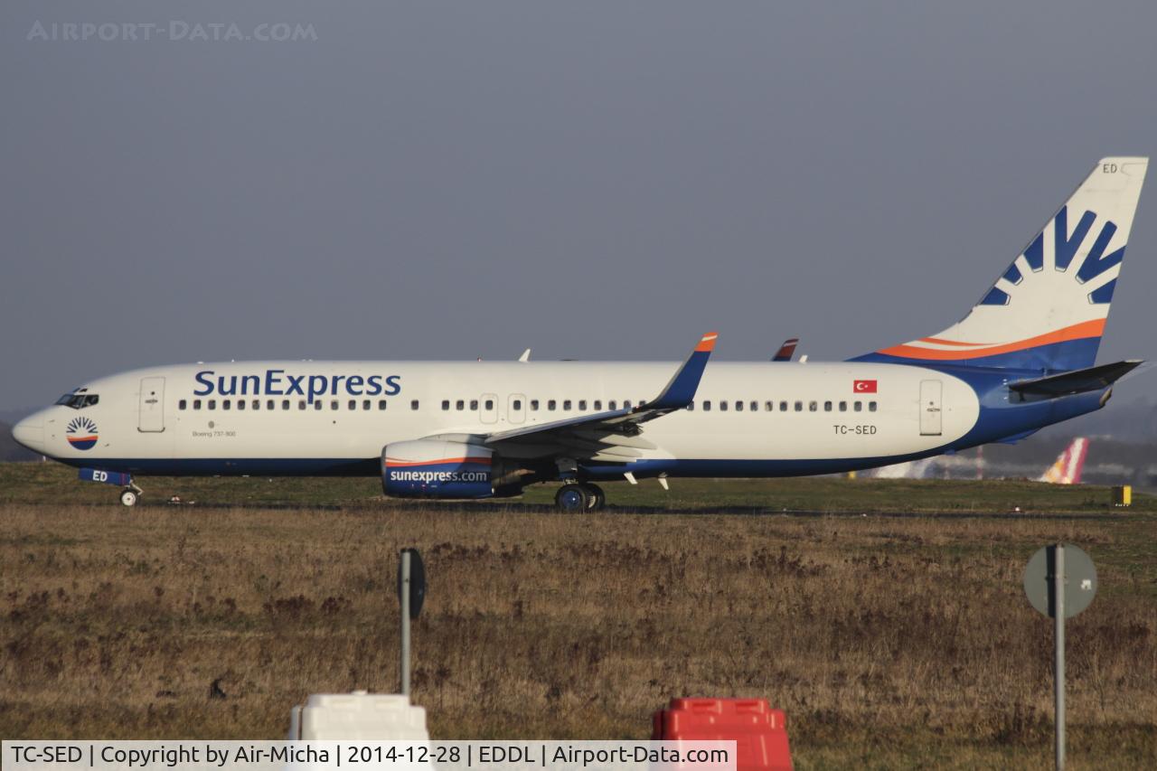 TC-SED, 2000 Boeing 737-8CX C/N 28617, SunExpress