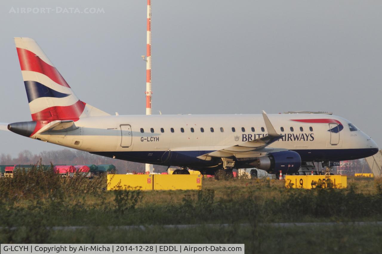 G-LCYH, 2009 Embraer 170STD (ERJ-170-100STD) C/N 17000302, BA CityFlyer