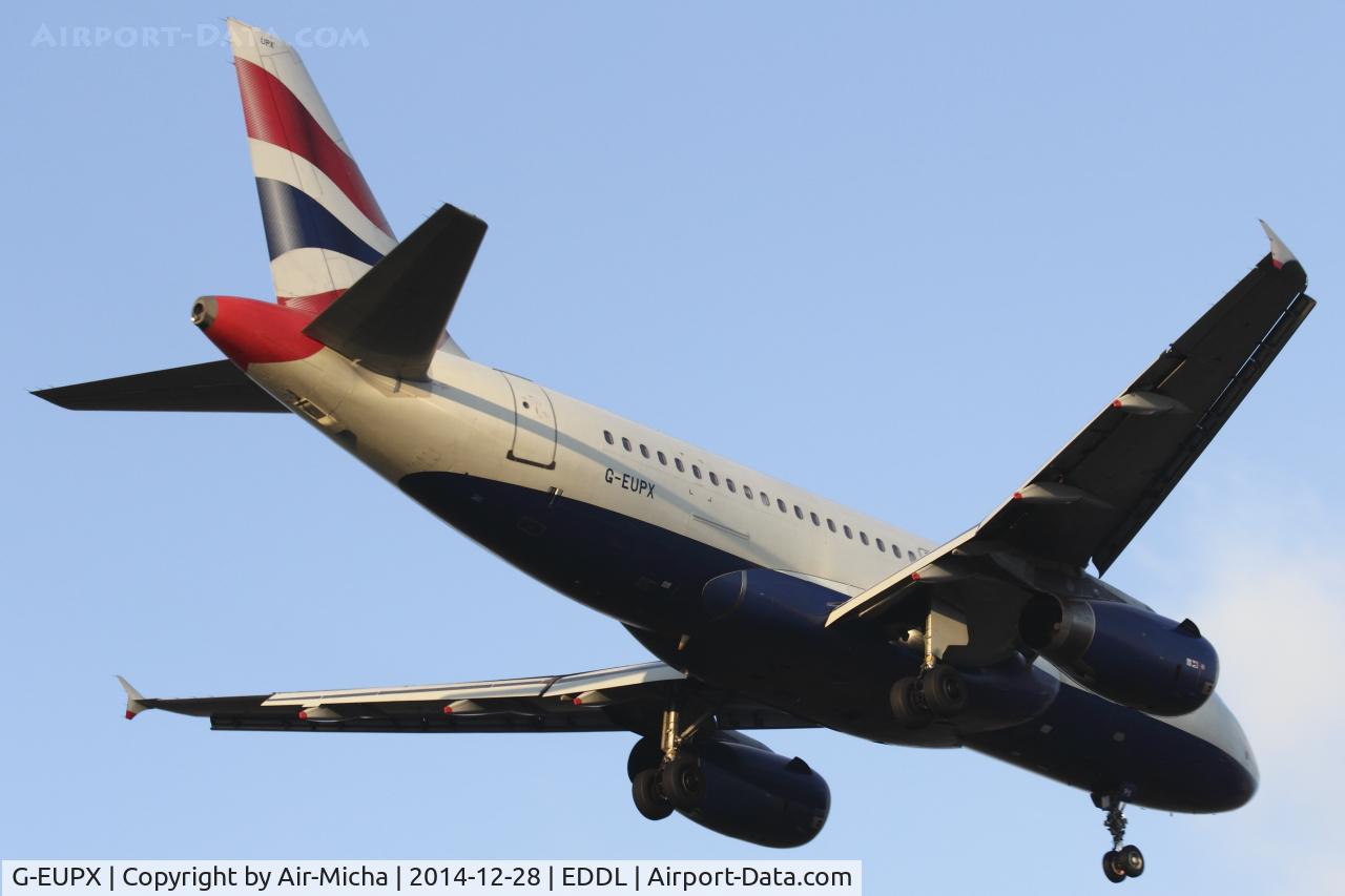 G-EUPX, 2001 Airbus A319-131 C/N 1445, British Airways
