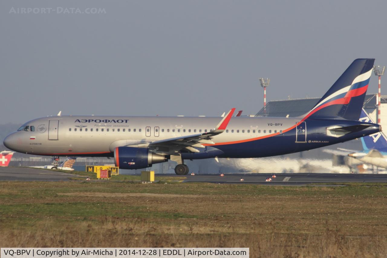 VQ-BPV, 2014 Airbus A320-214 C/N 5970, Aeroflot