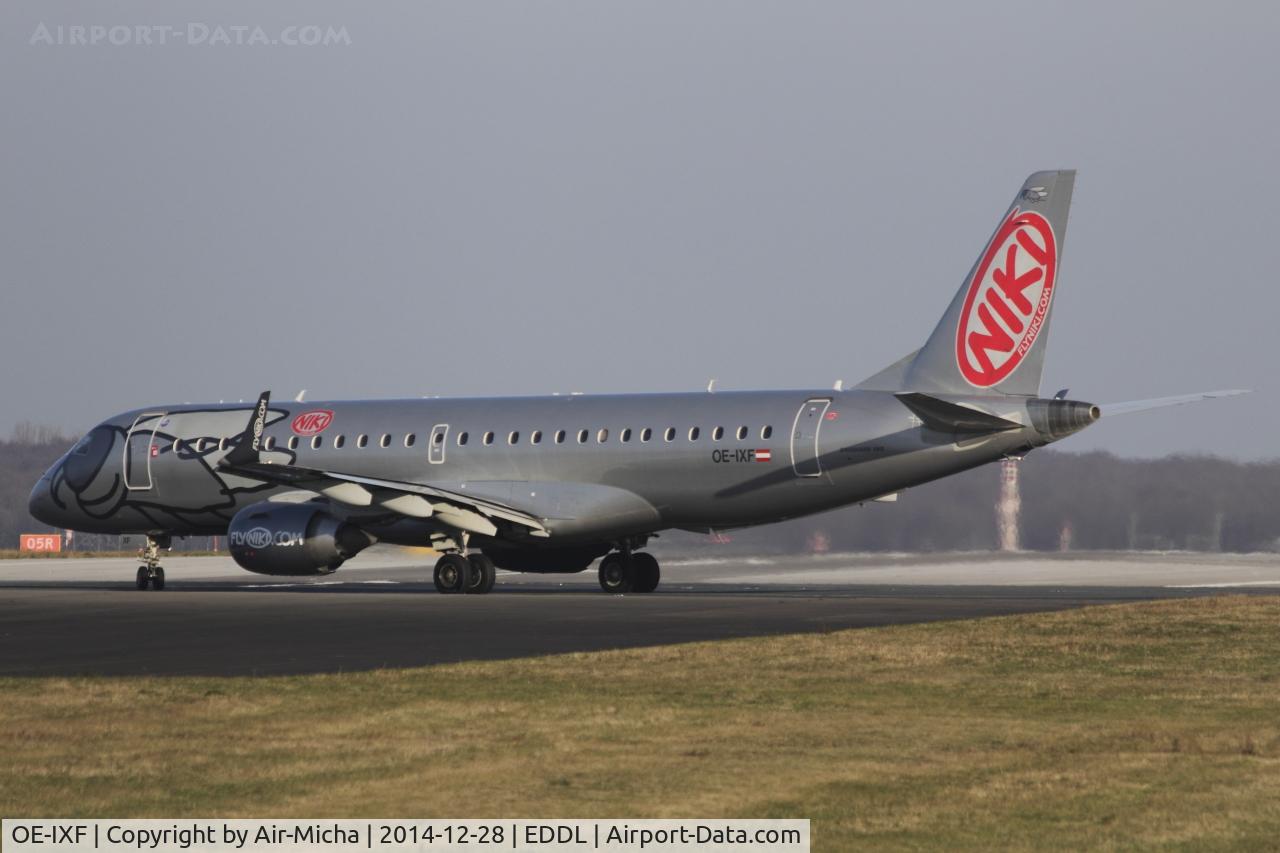 OE-IXF, 2011 Embraer 190LR (ERJ-190-100LR) C/N 19000420, Nikifly
