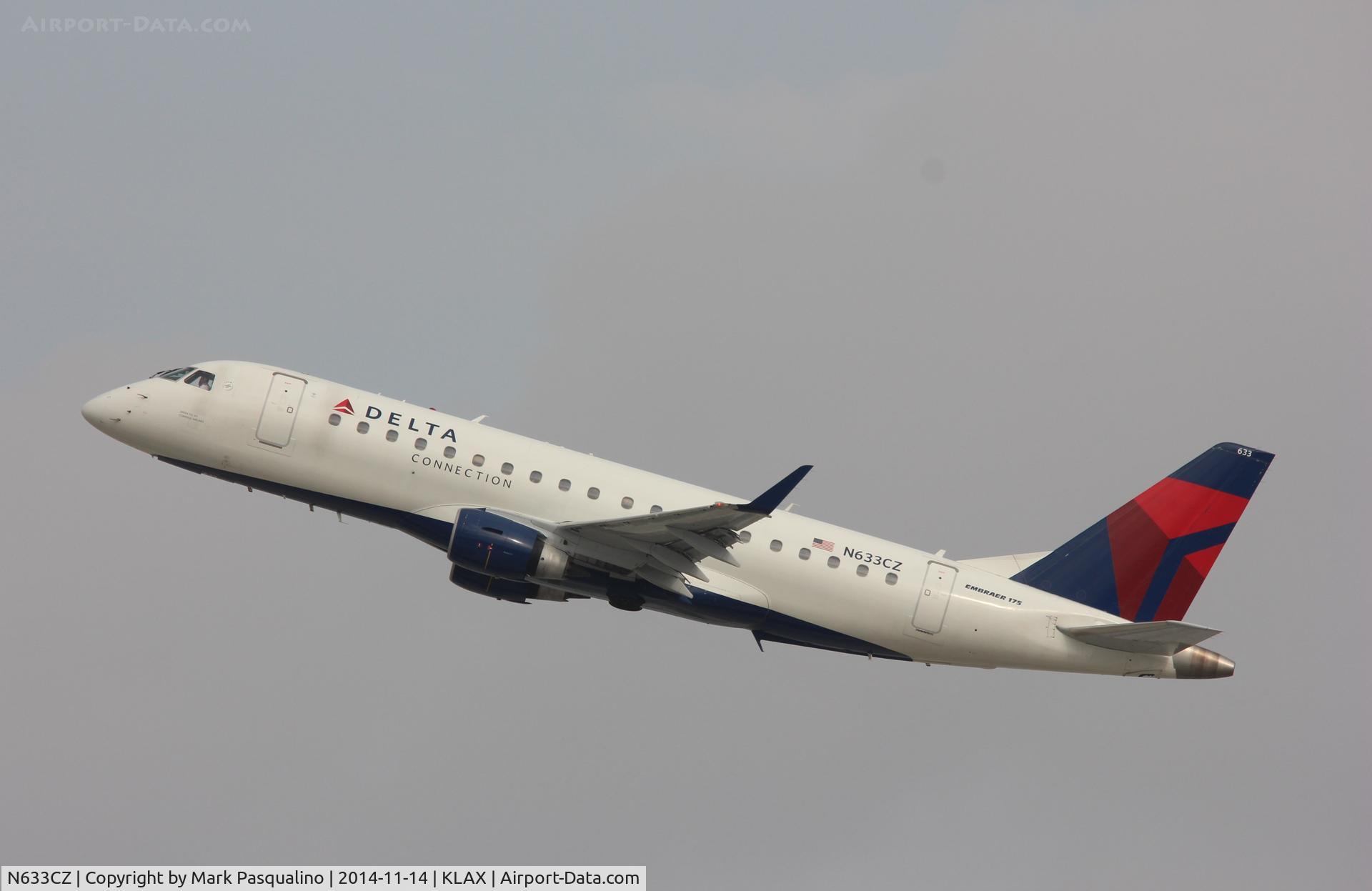N633CZ, 2008 Embraer 175LR (ERJ-170-200LR) C/N 17000245, ERJ 170-200 LR