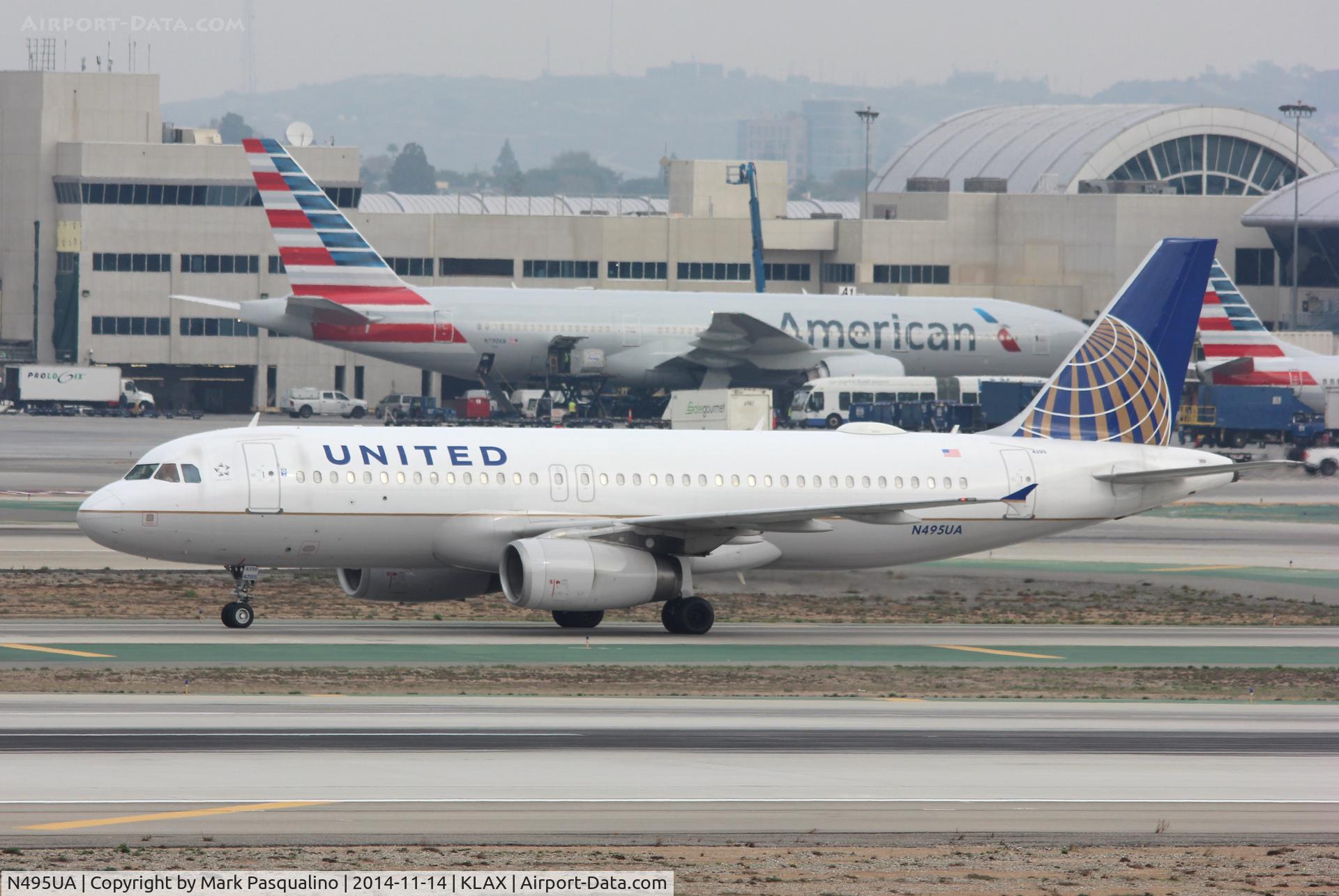 N495UA, 2002 Airbus A320-232 C/N 1842, Airbus A320