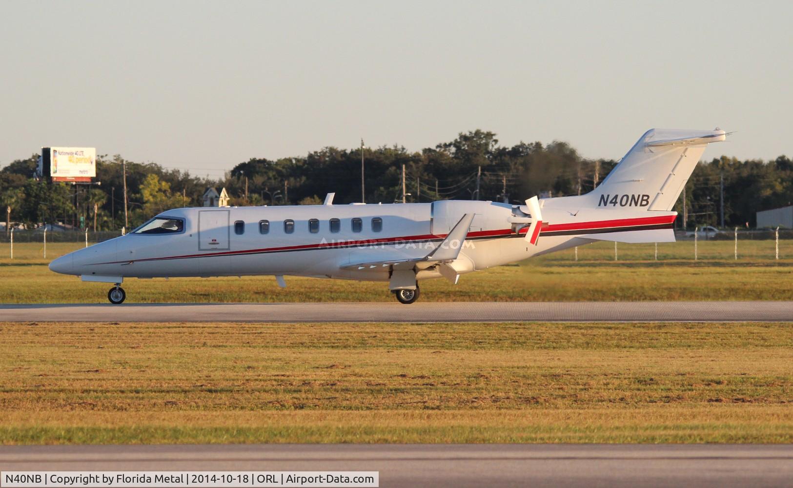 N40NB, 2007 Learjet Inc 45 C/N 2087, Lear 40