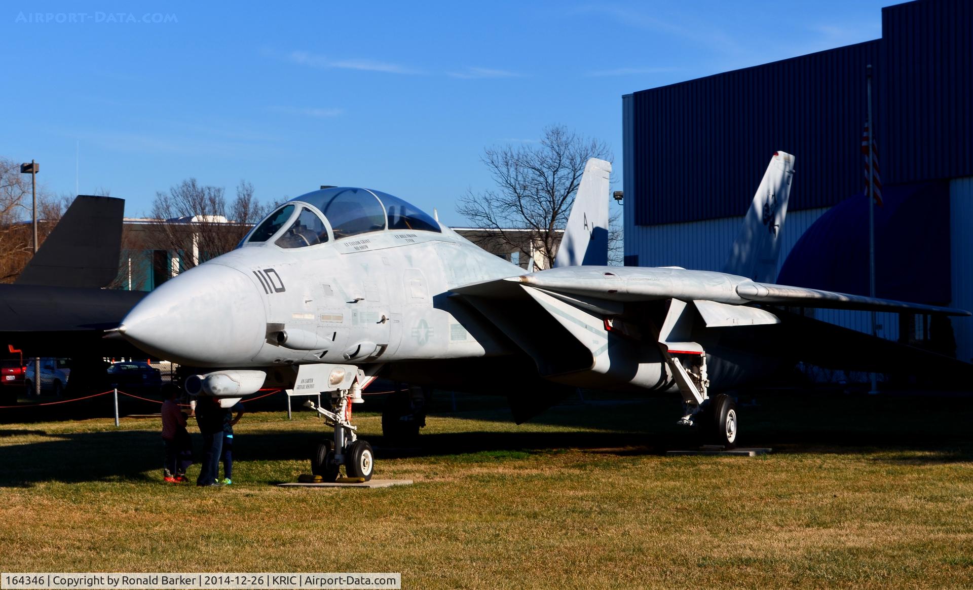 164346, 1992 Grumman F-14D Tomcat C/N 621, F-14D at the Virginia Air Museum