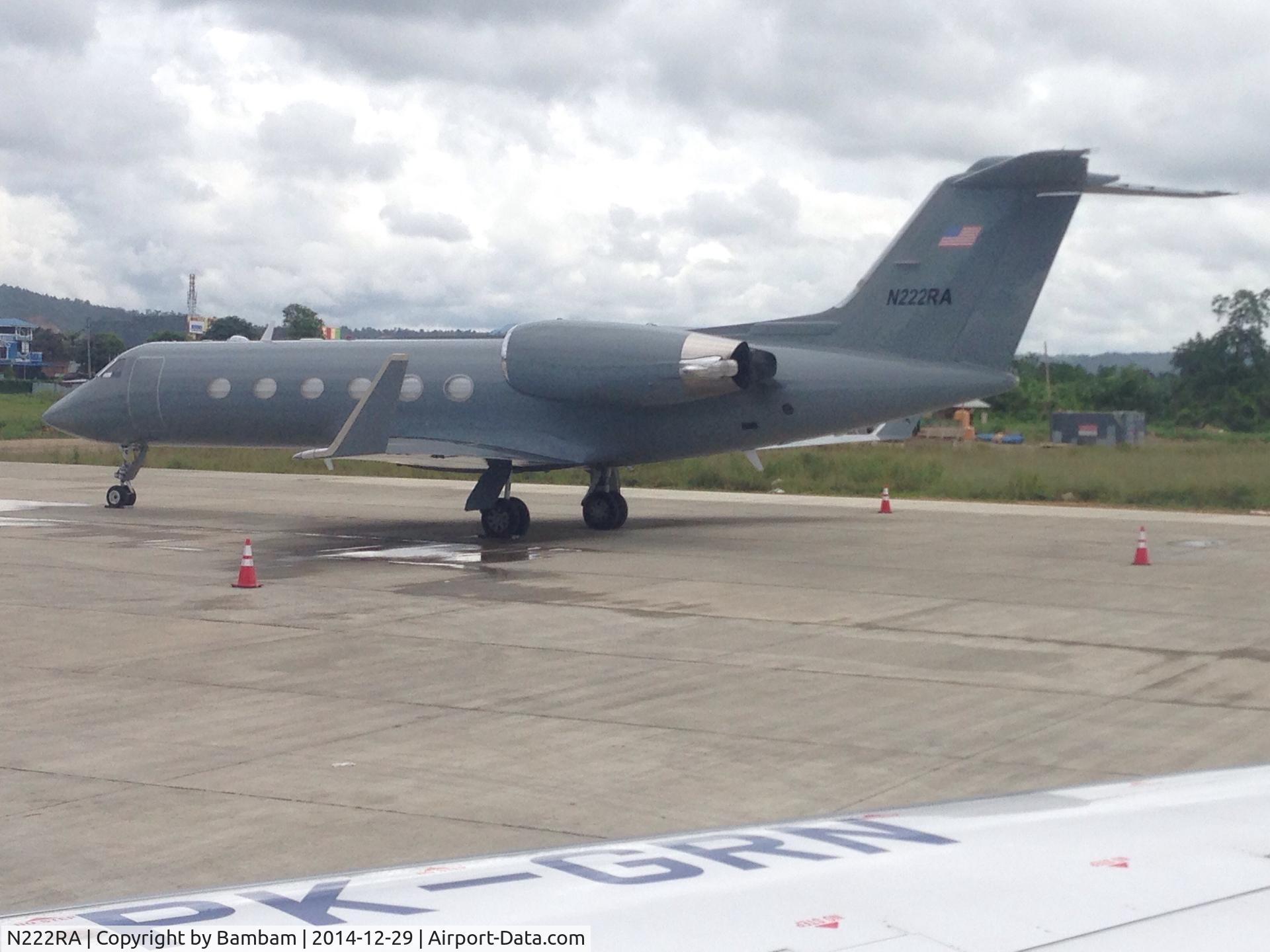 N222RA, 1999 Gulfstream Aerospace G-IV C/N 1375, Just Parked in west Papua
