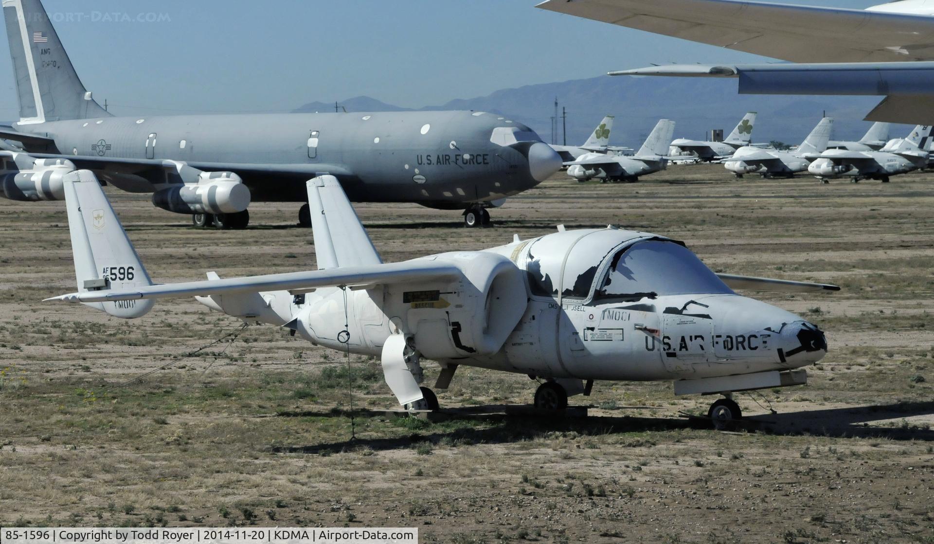 85-1596, 1985 Fairchild T-46A Eaglet C/N 5A-21, Passing time at the 