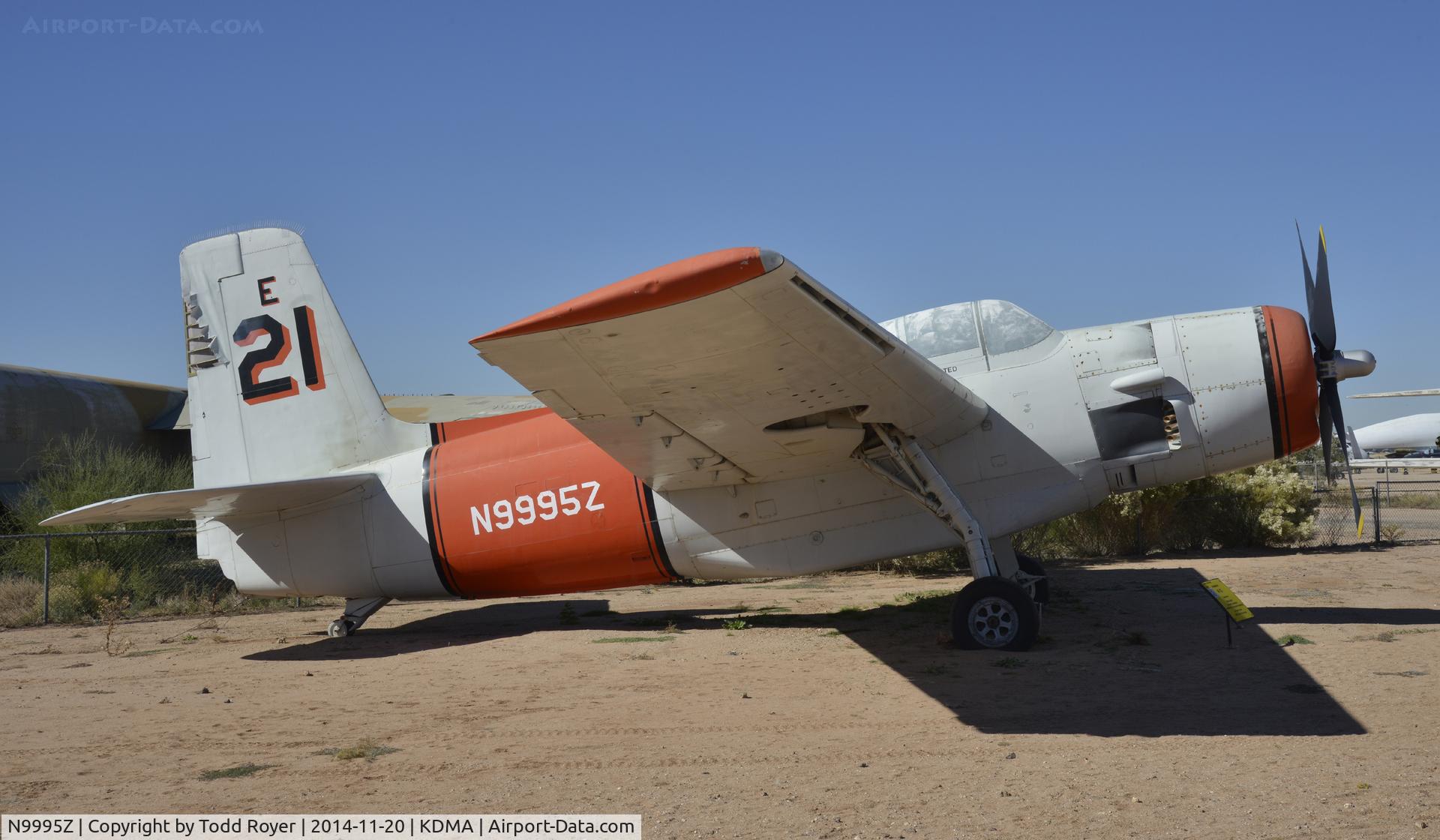 N9995Z, 1949 Grumman AF-2S Guardian C/N 126792, On display at the Pima Air and Space Museum