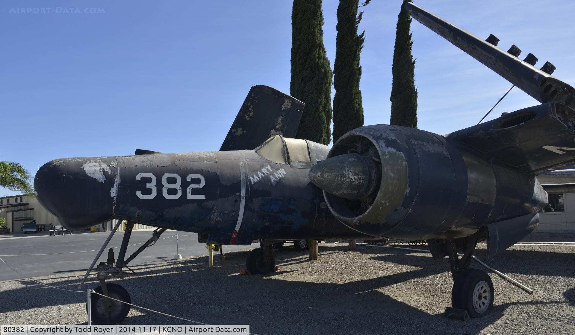 80382, Grumman F7F-3N Tigercat C/N C.124, On display at the Planes of Fame Chino location