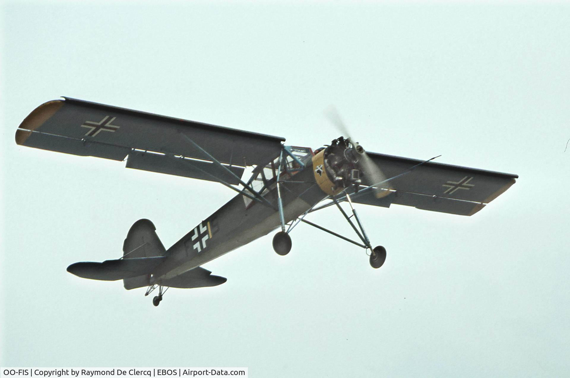 OO-FIS, 1947 Morane-Saulnier MS-505 Criquet C/N 695, Ostend airshow 1978.