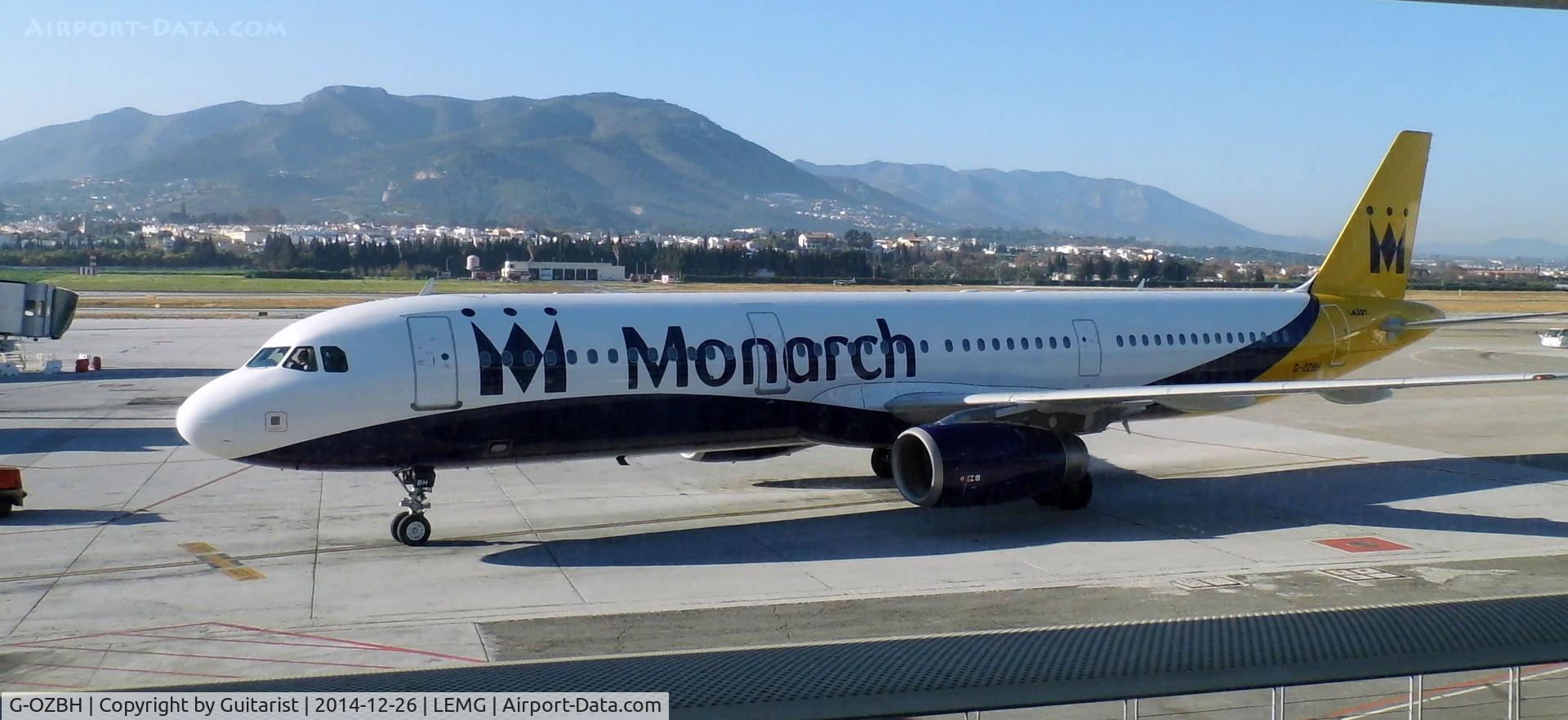 G-OZBH, 2004 Airbus A321-231 C/N 2105, Malaga arrival
