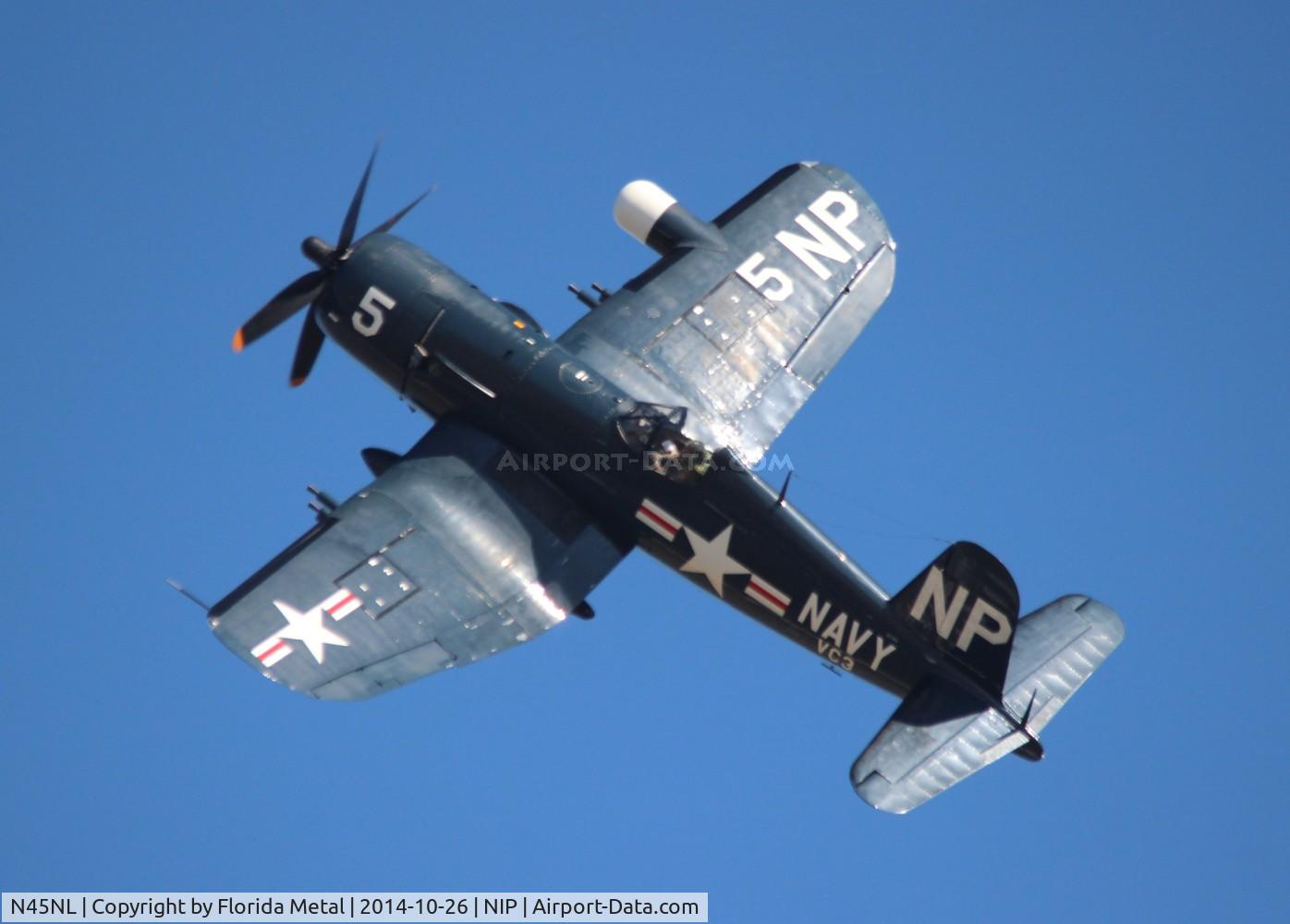 N45NL, 1951 Vought F4U-5NL Corsair C/N 124692, F4U Corsair