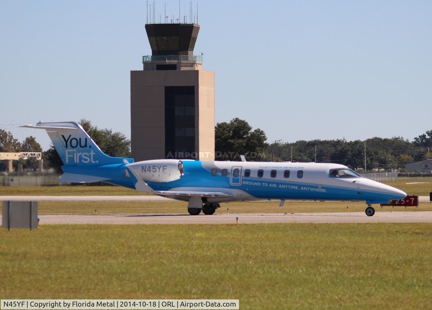 N45YF, 1998 Learjet 45 C/N 006, Lear 45