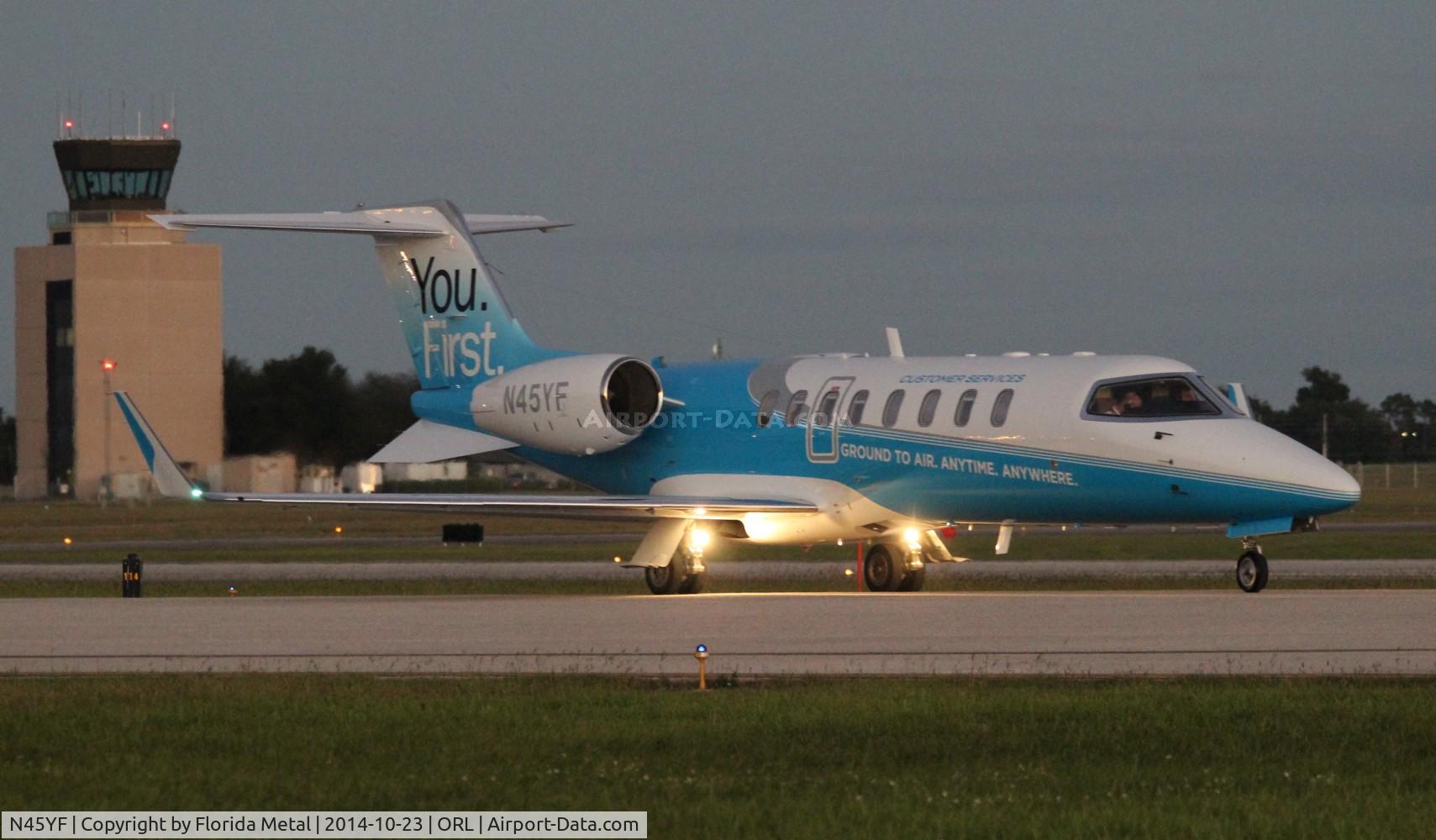 N45YF, 1998 Learjet 45 C/N 006, Lear 45